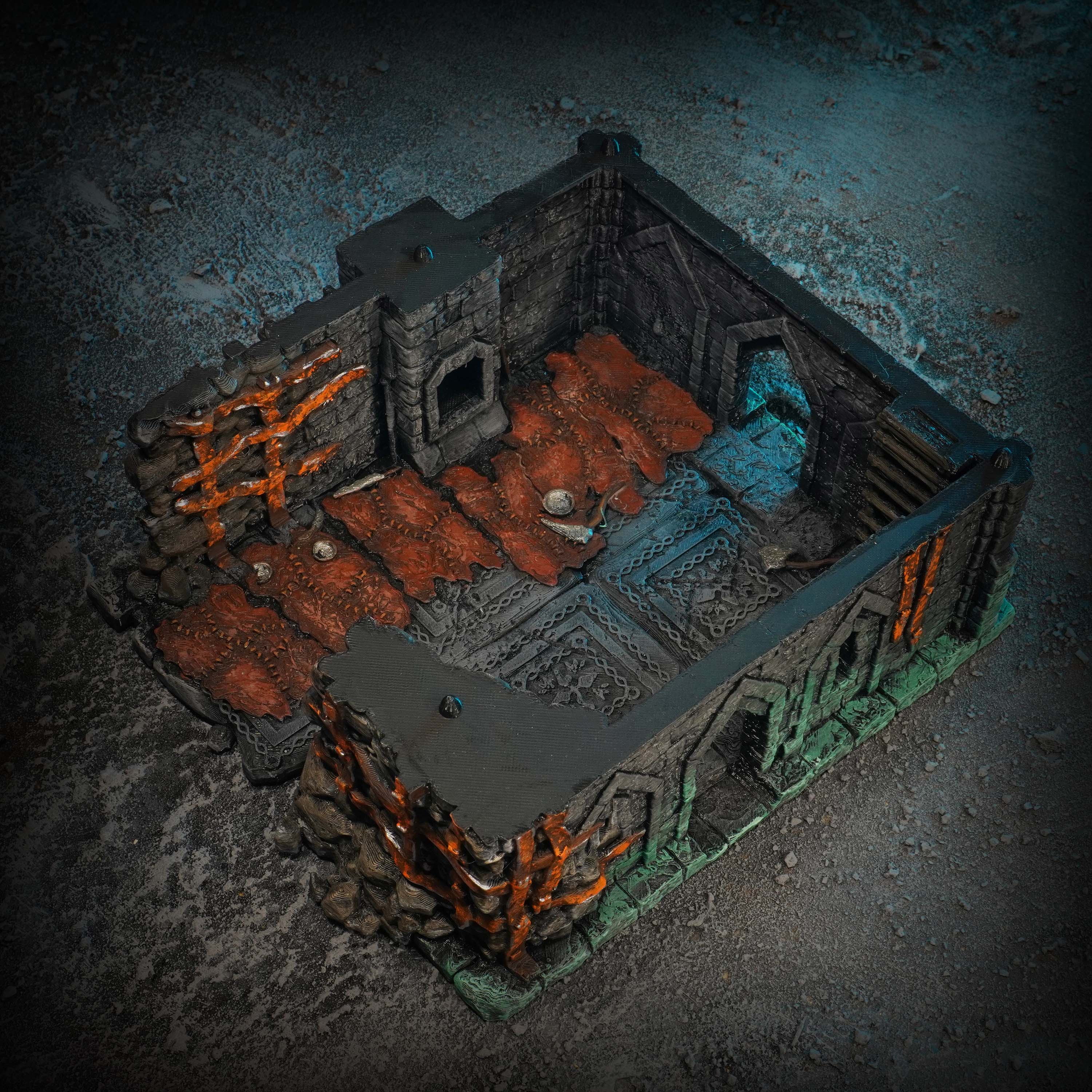 Kingdom of Azragor Orcish Barracks (STL File) - Image 5