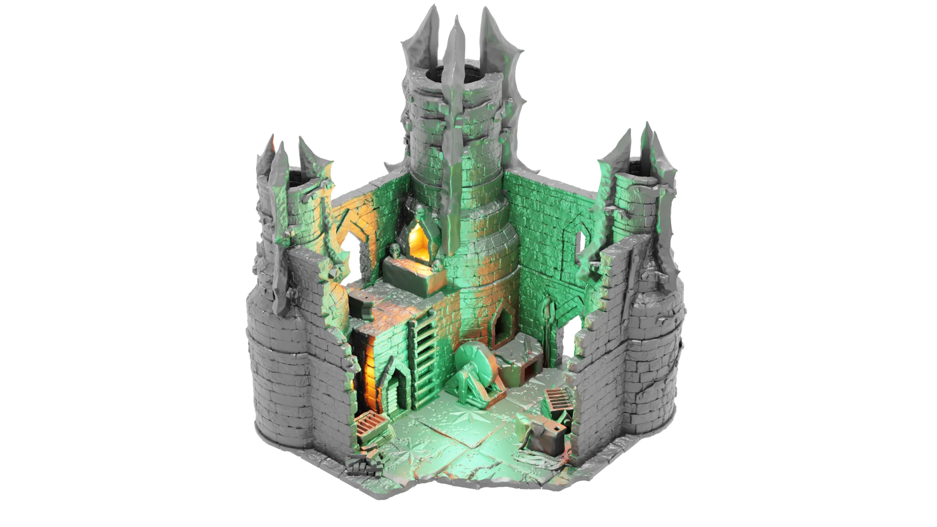 Kingdom of Azragor Orcish Forge (STL File) - Image 3