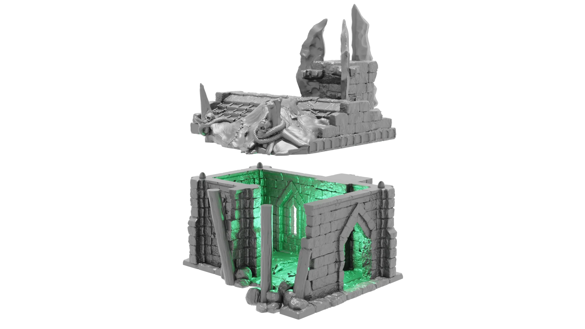 Kingdom of Azragor Orcish House (STL File) - Image 5