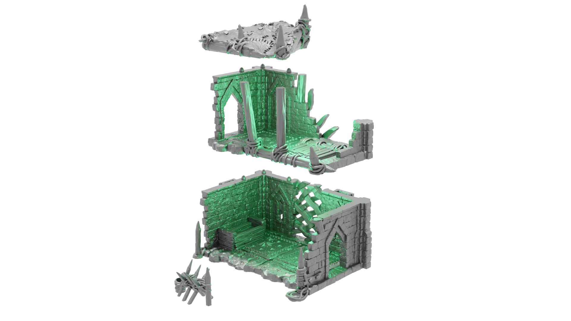 Kingdom of Azragor Orcish Jail (STL File) - Image 5