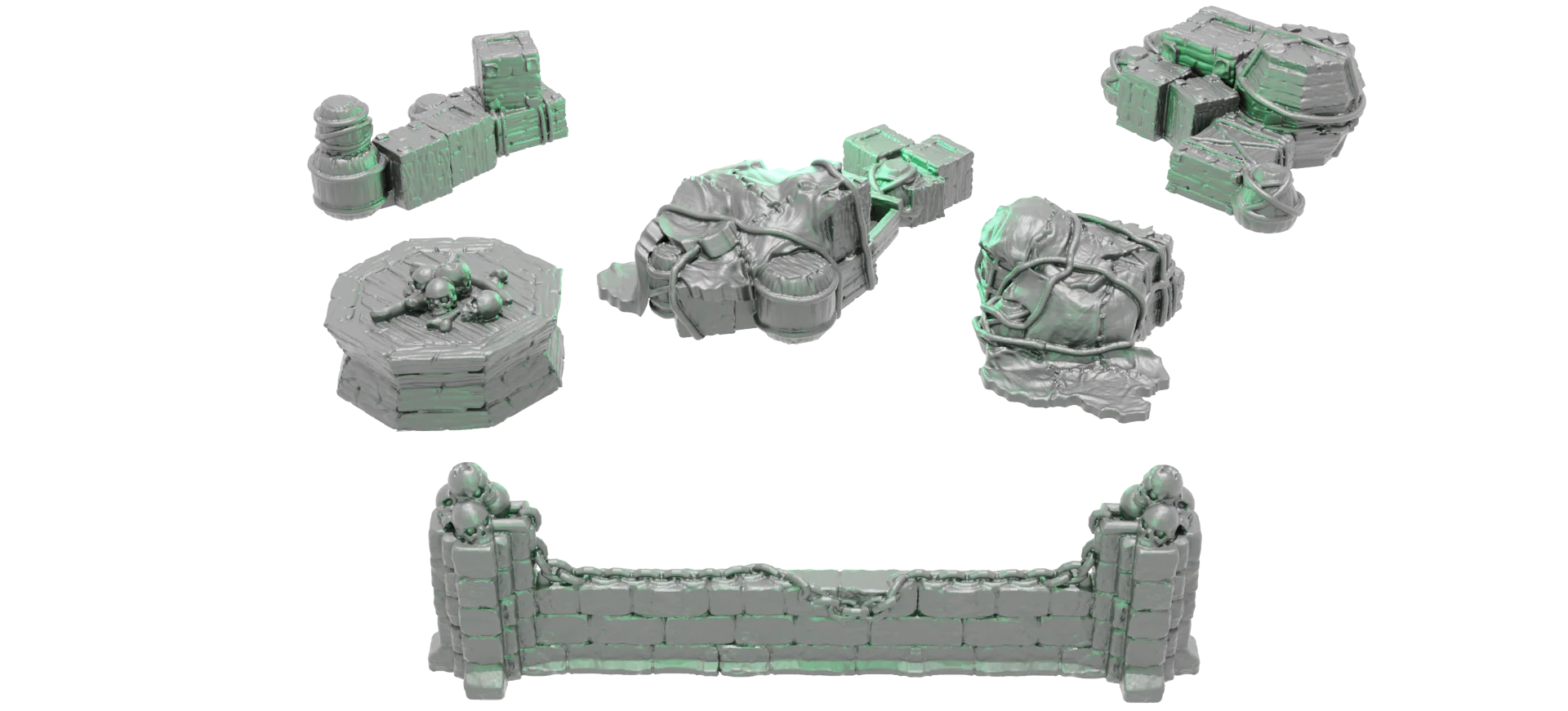 Kingdom of Azragor Scatter Terrain (STL File) - Image 2