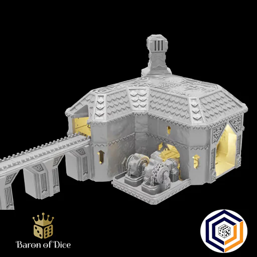 Kingdom of Durak Deep Dwarven Forge (STL File) - Image 3