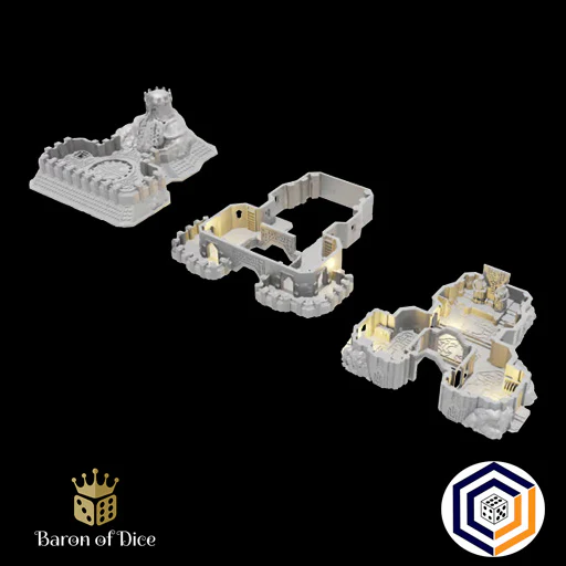 Kingdom of Durak Deep Dwarven Great Hall (STL File) - Image 5