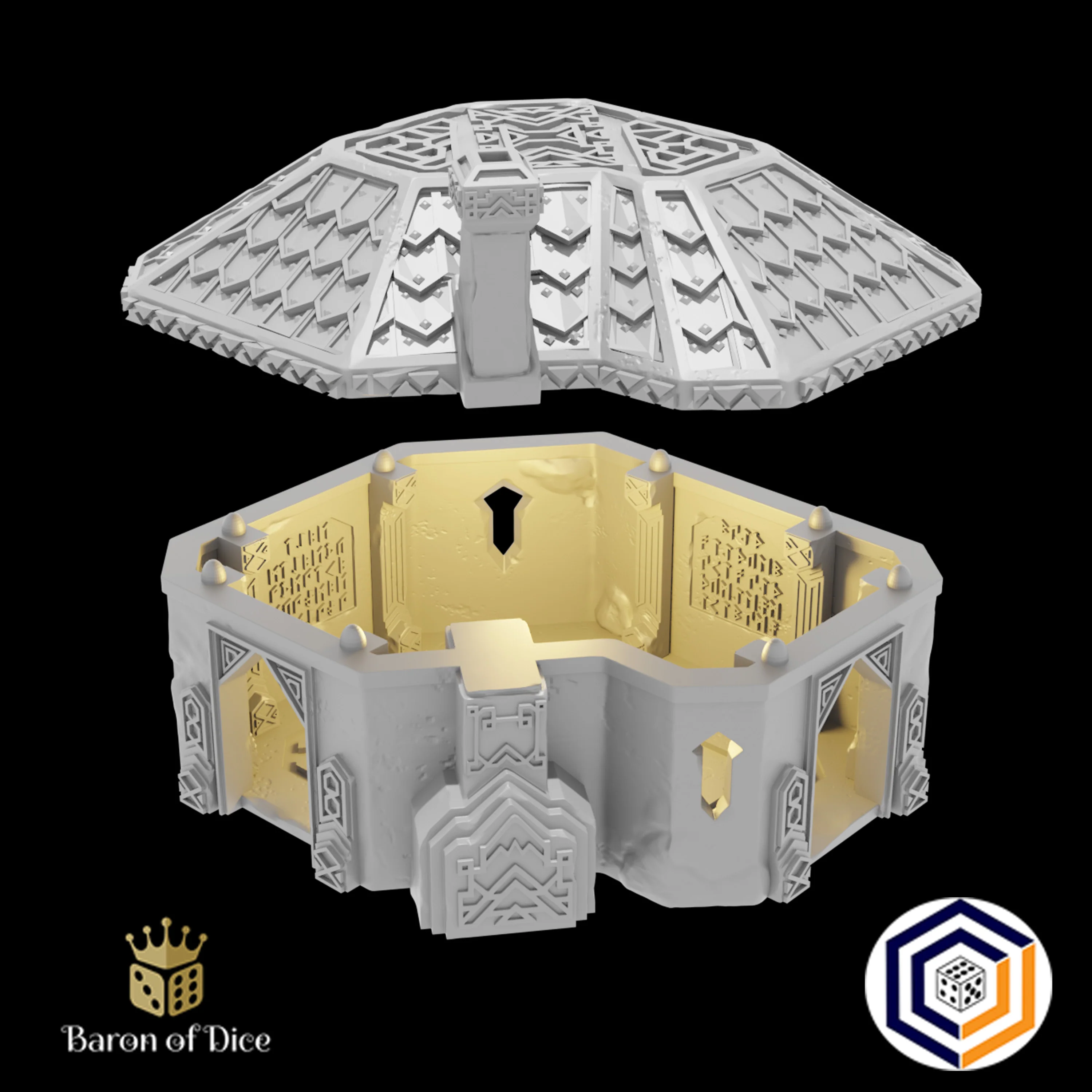 Kingdom of Durak Deep Dwarven House (STL File) - Image 4