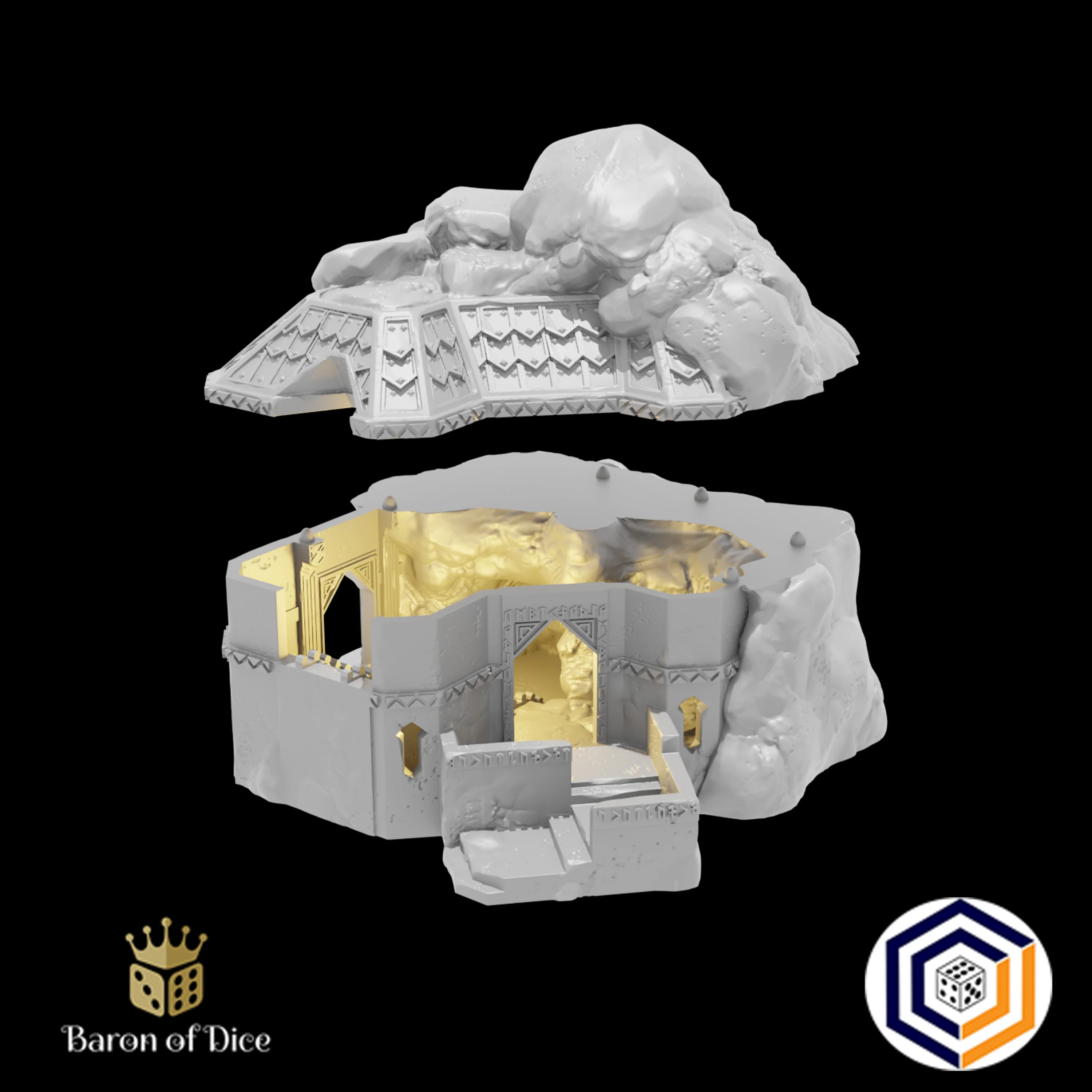 Kingdom of Durak Deep Dwarven Mineshaft (STL File) - Image 3