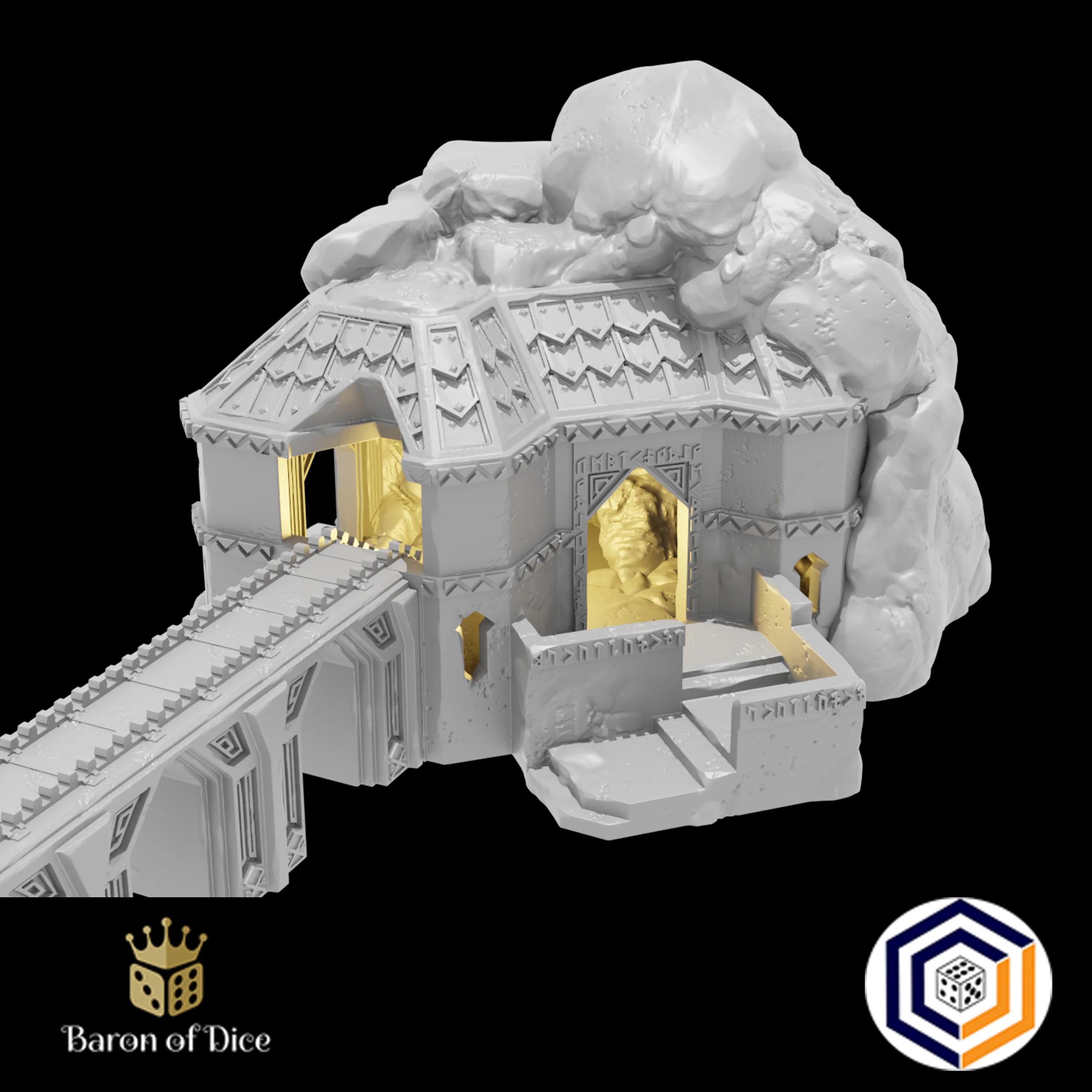 Kingdom of Durak Deep Dwarven Mineshaft (STL File) - Image 4
