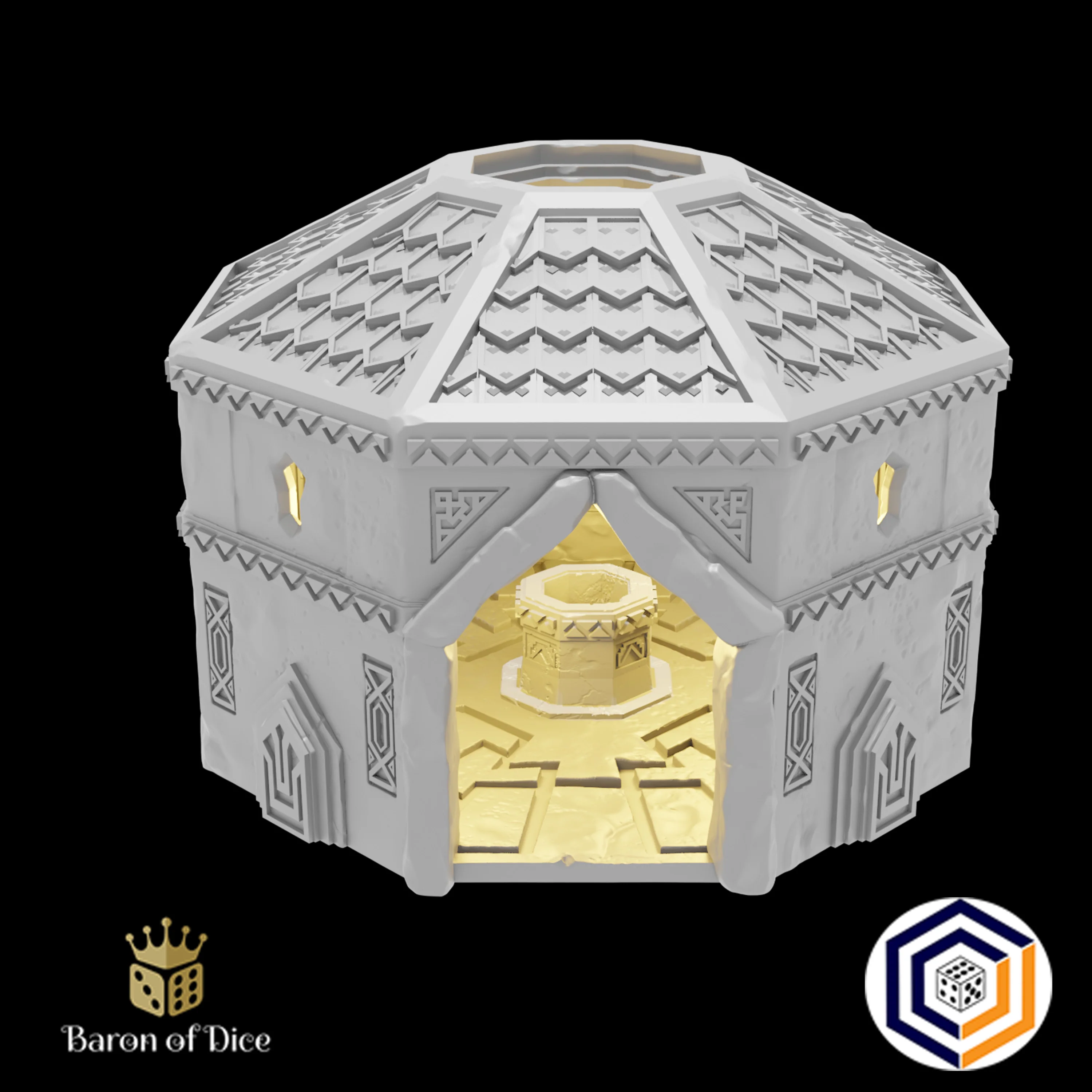 Kingdom of Durak Deep Dwarven Wellhouse (STL File) - Image 4