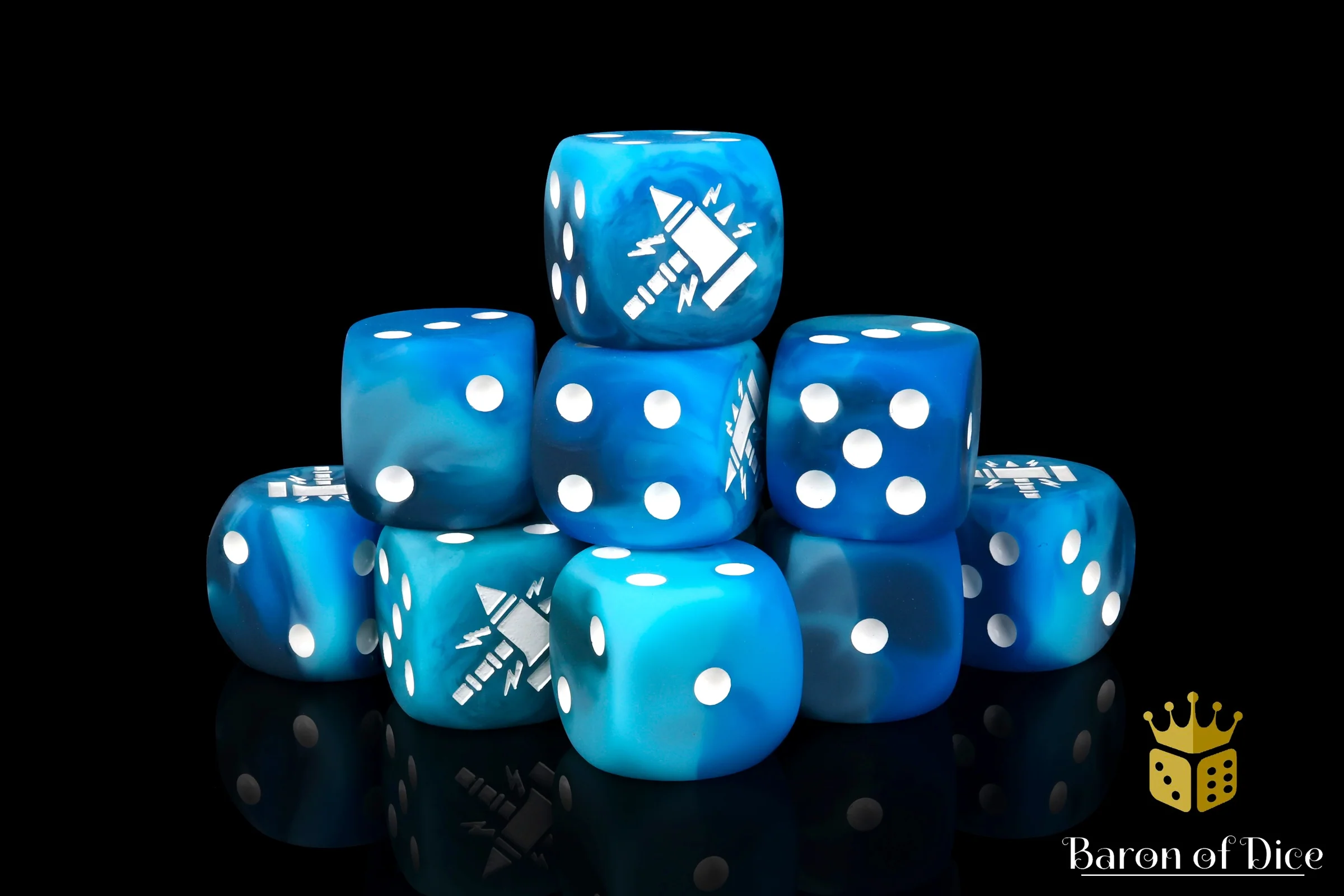 Kings of War: Riftforged Orcs - Official Dice Set - Image 6
