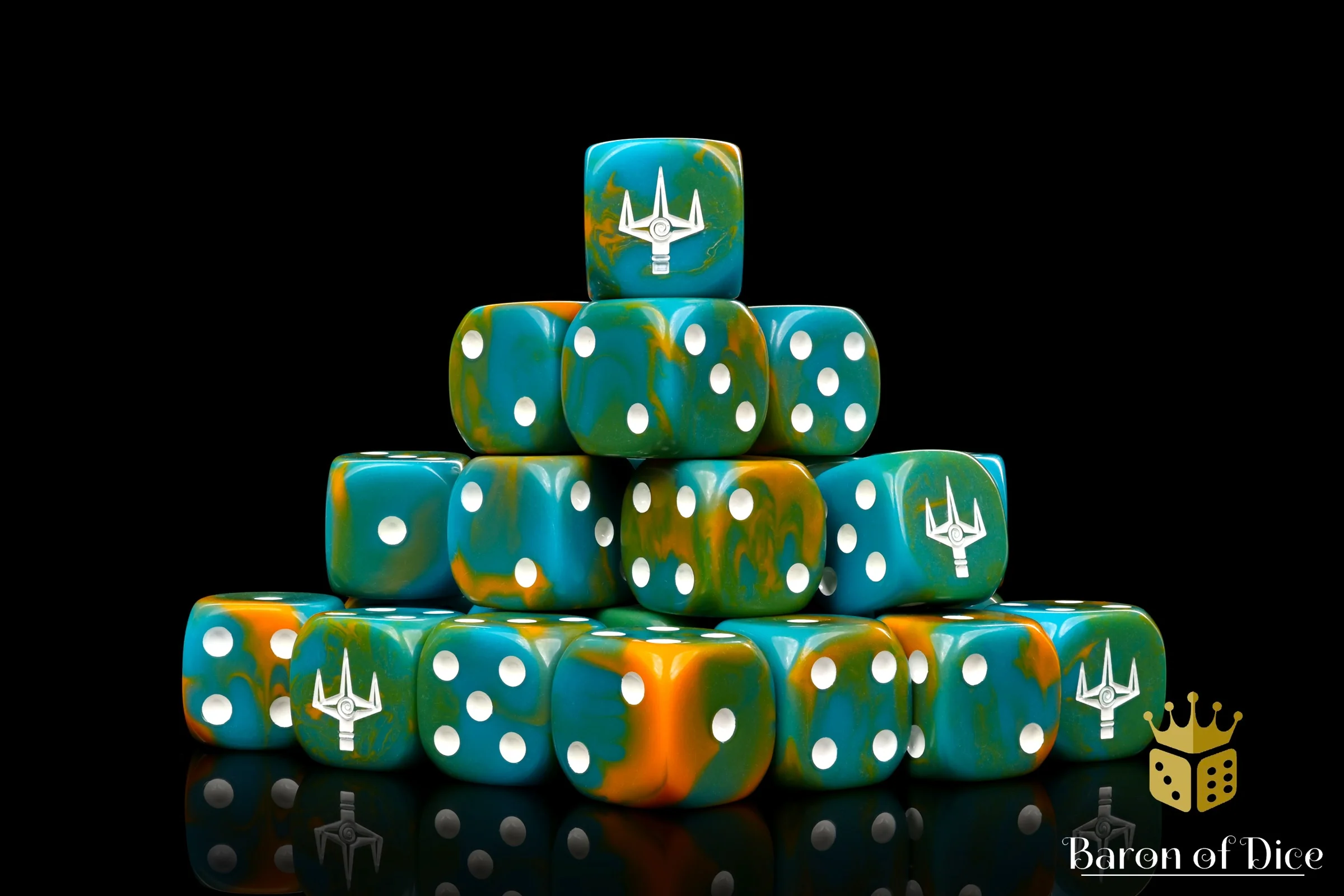 Kings of War: Trident Realm - Official Dice Set - Image 2