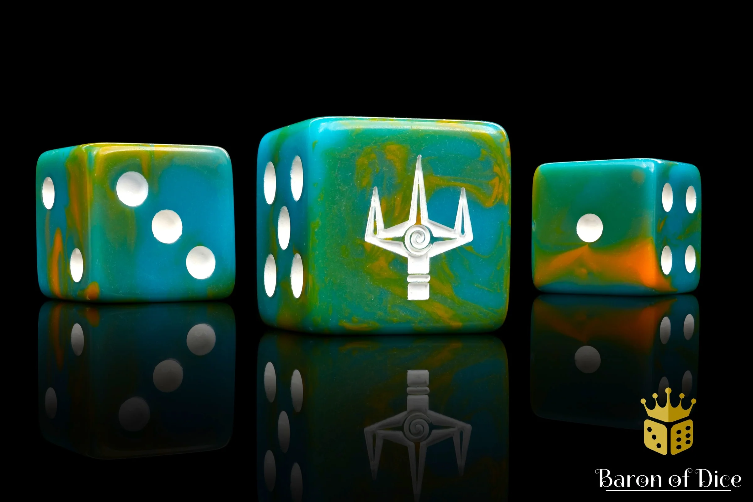 Kings of War: Trident Realm - Official Dice Set - Image 4