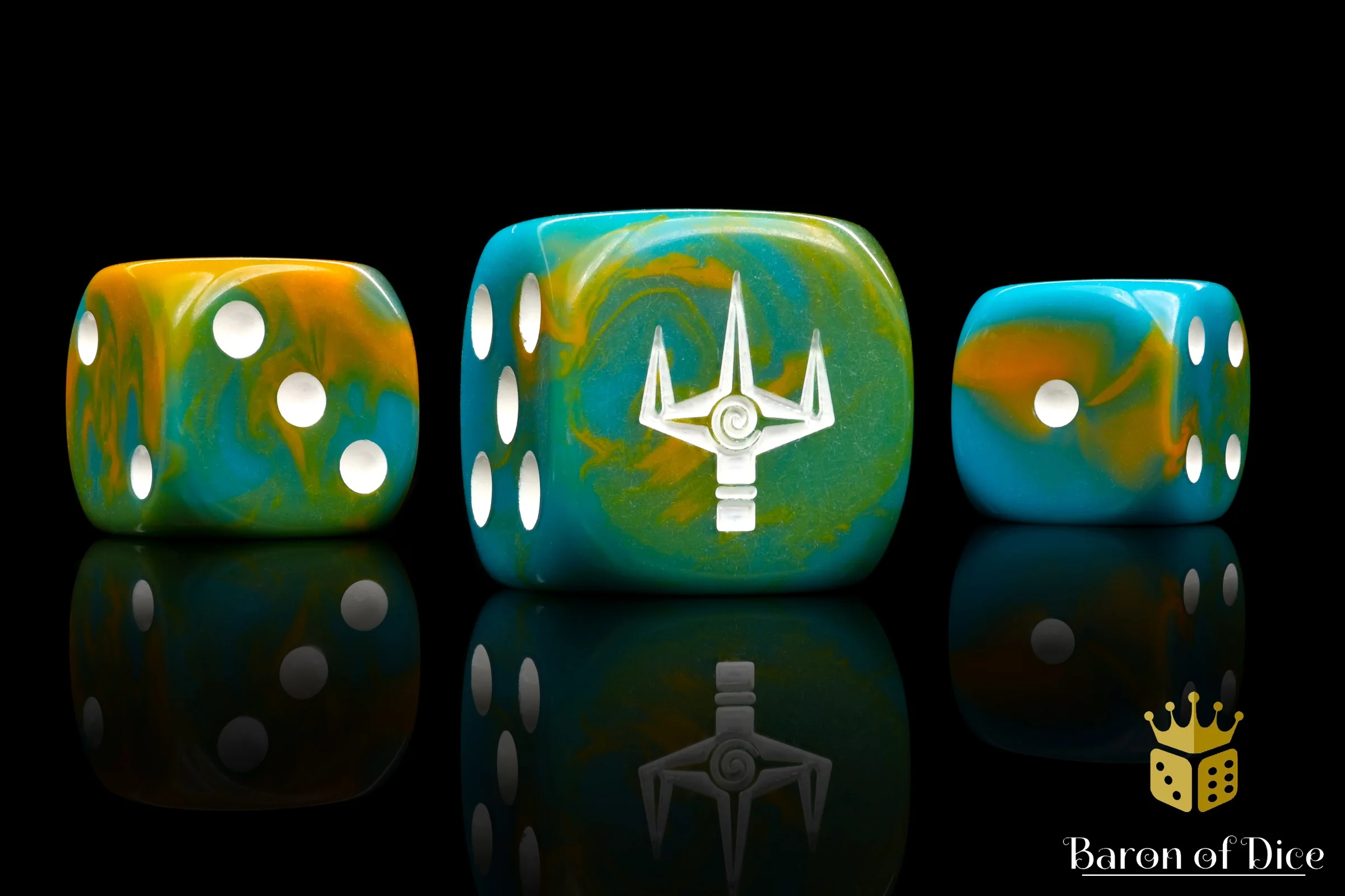 Kings of War: Trident Realm - Official Dice Set - Image 5