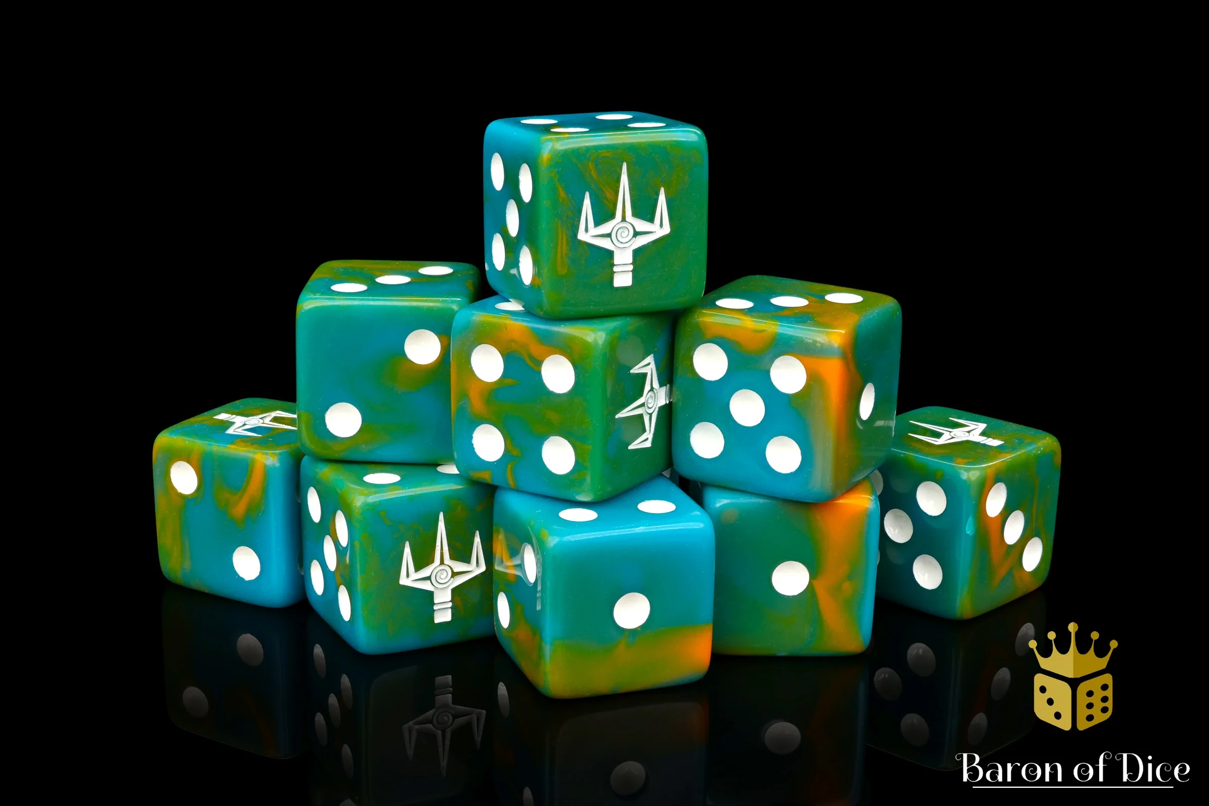 Kings of War: Trident Realm - Official Dice Set - Image 7