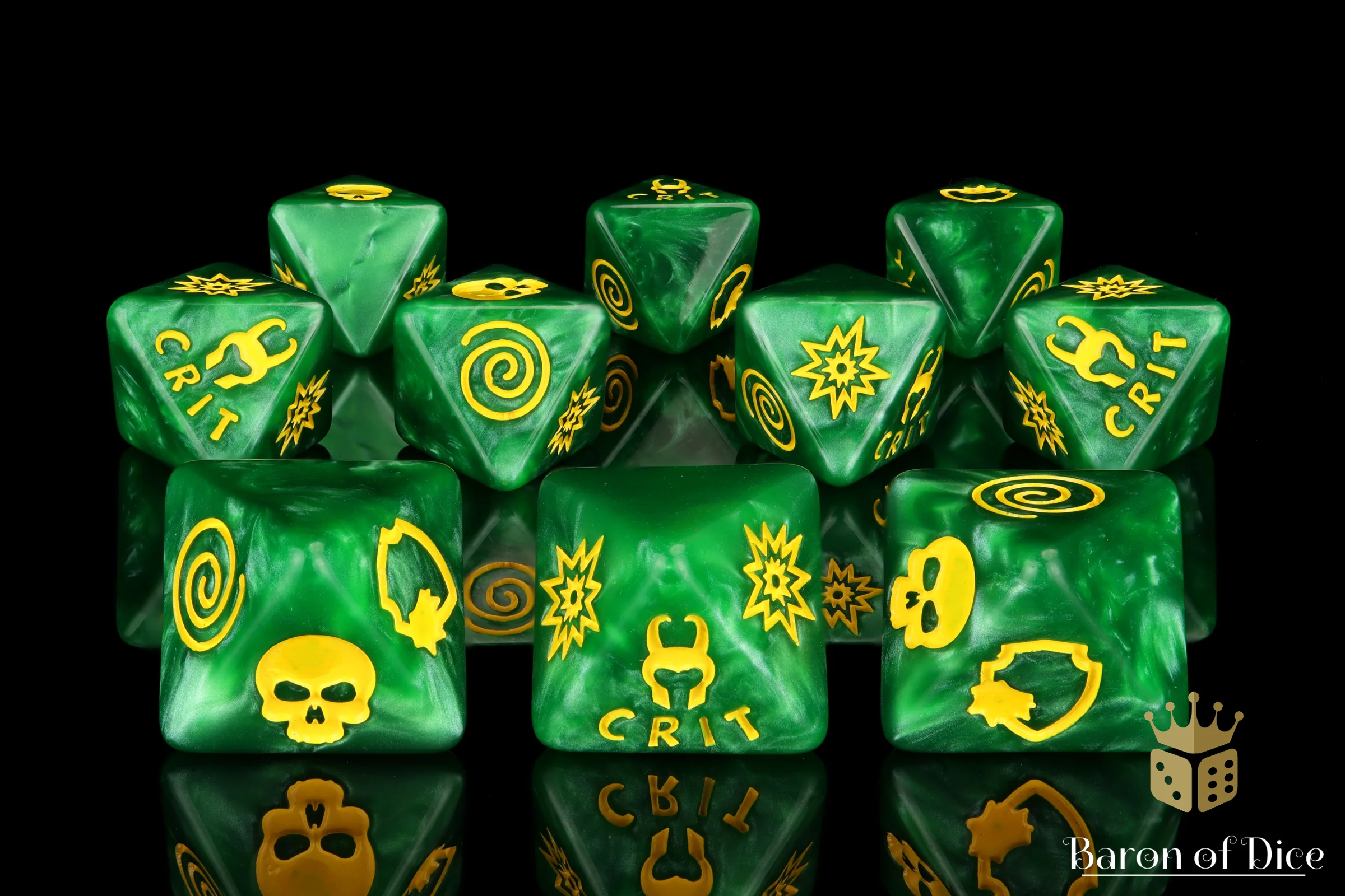 Loki's Mischief D8 Dice Set - Image 4