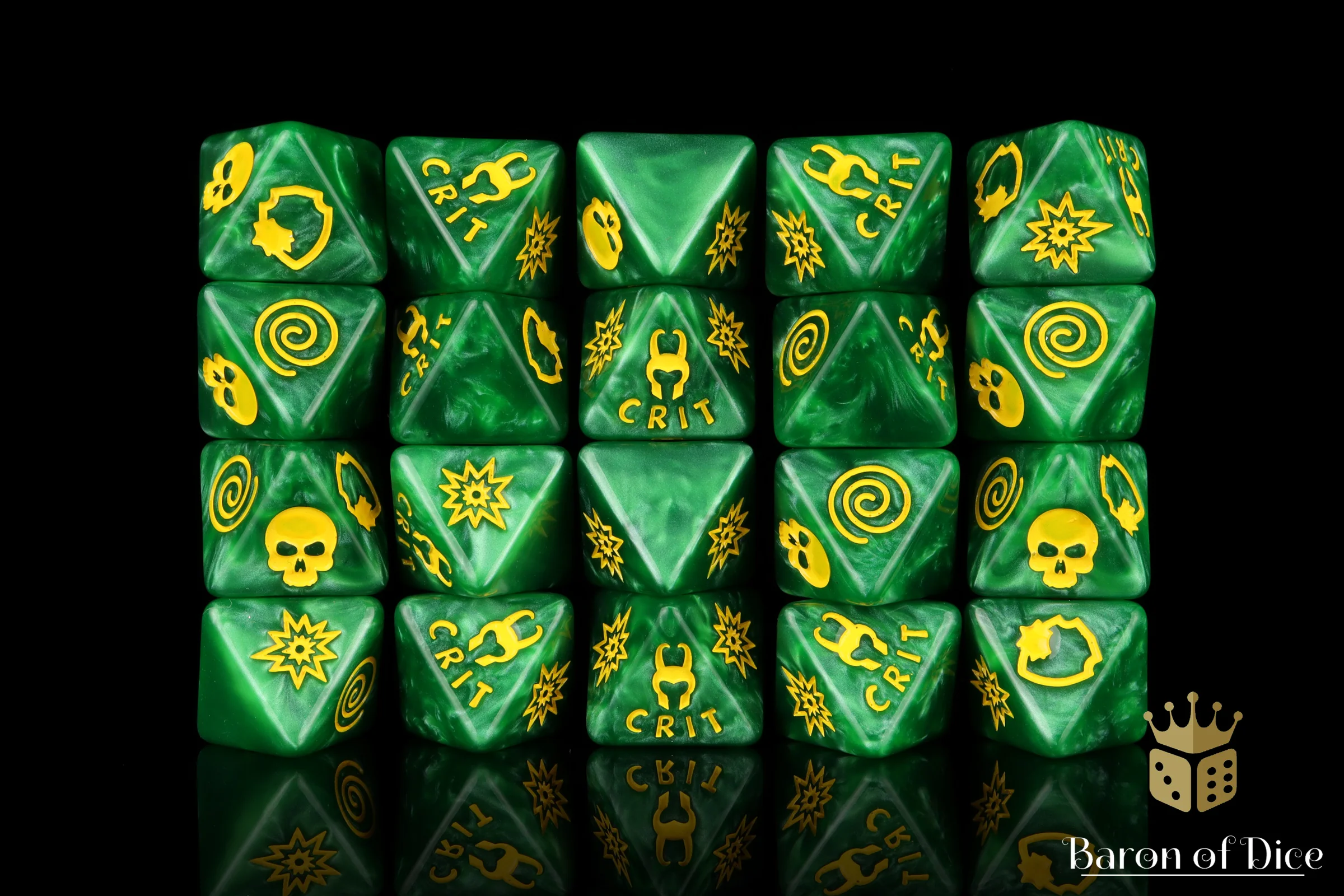 Loki's Mischief D8 Dice Set - Image 6