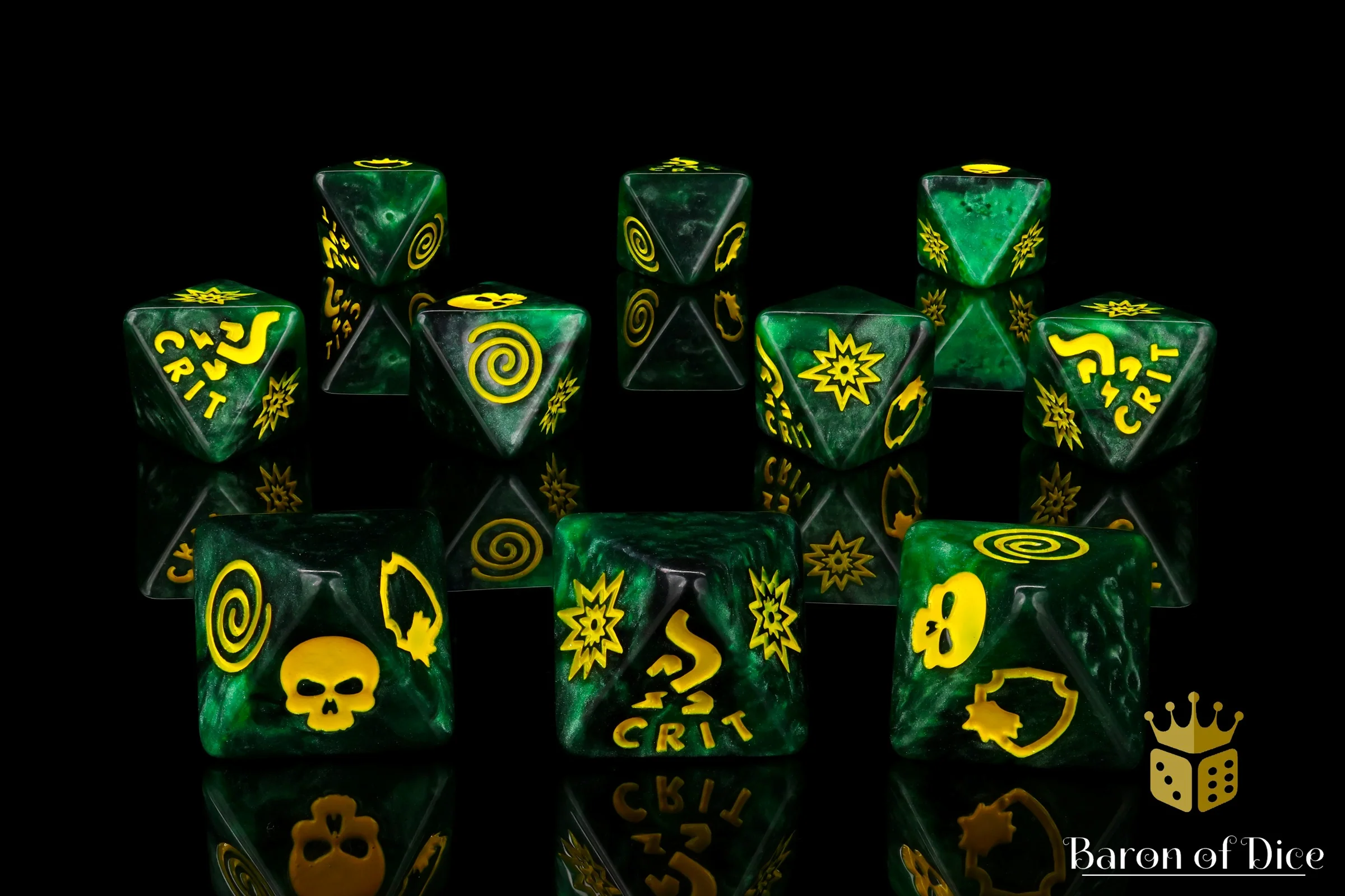 Mad Doc D8 Dice Set - Image 3
