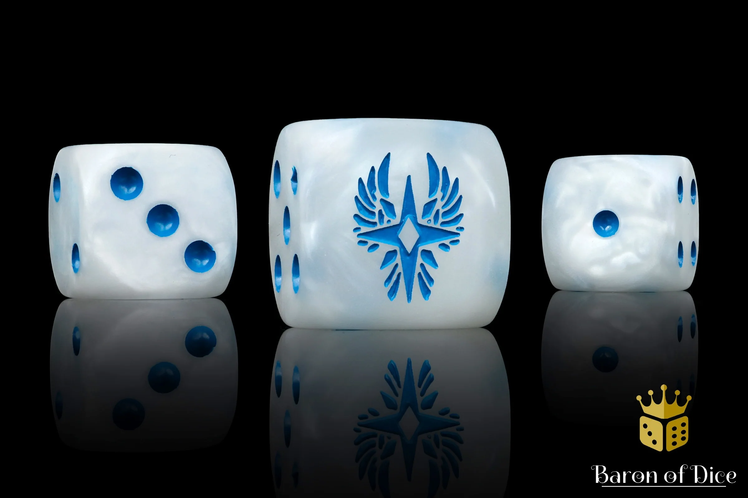 Magical Elves Dice | Ancient White - Image 3