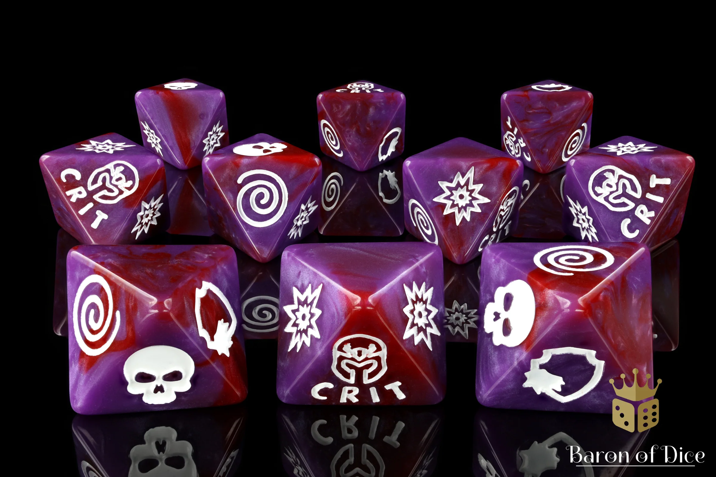 Menacing Mutants D8 Dice Set - Image 3