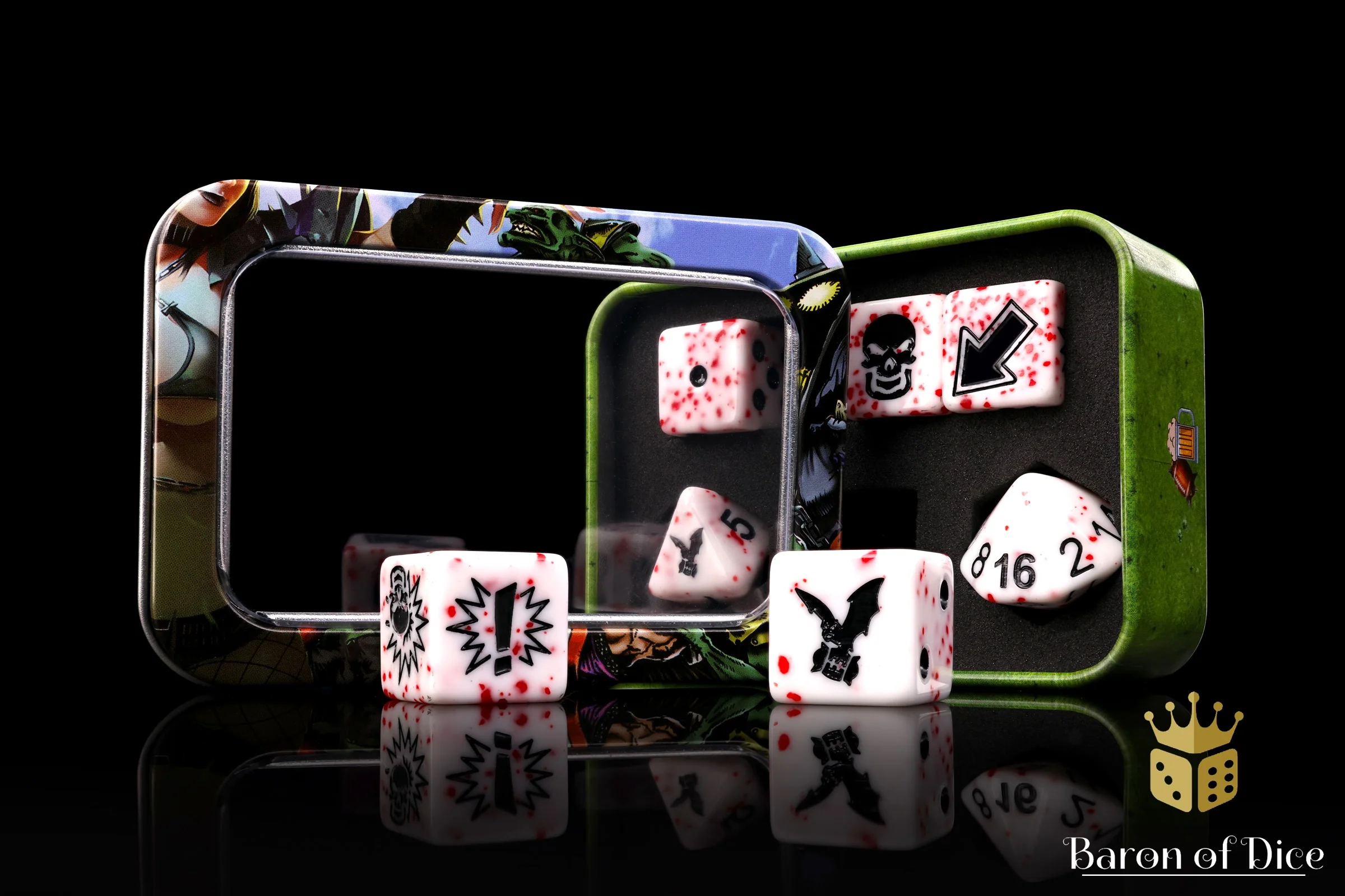 Murderous - Bloody Football Dice (Set of 7) - Image 7
