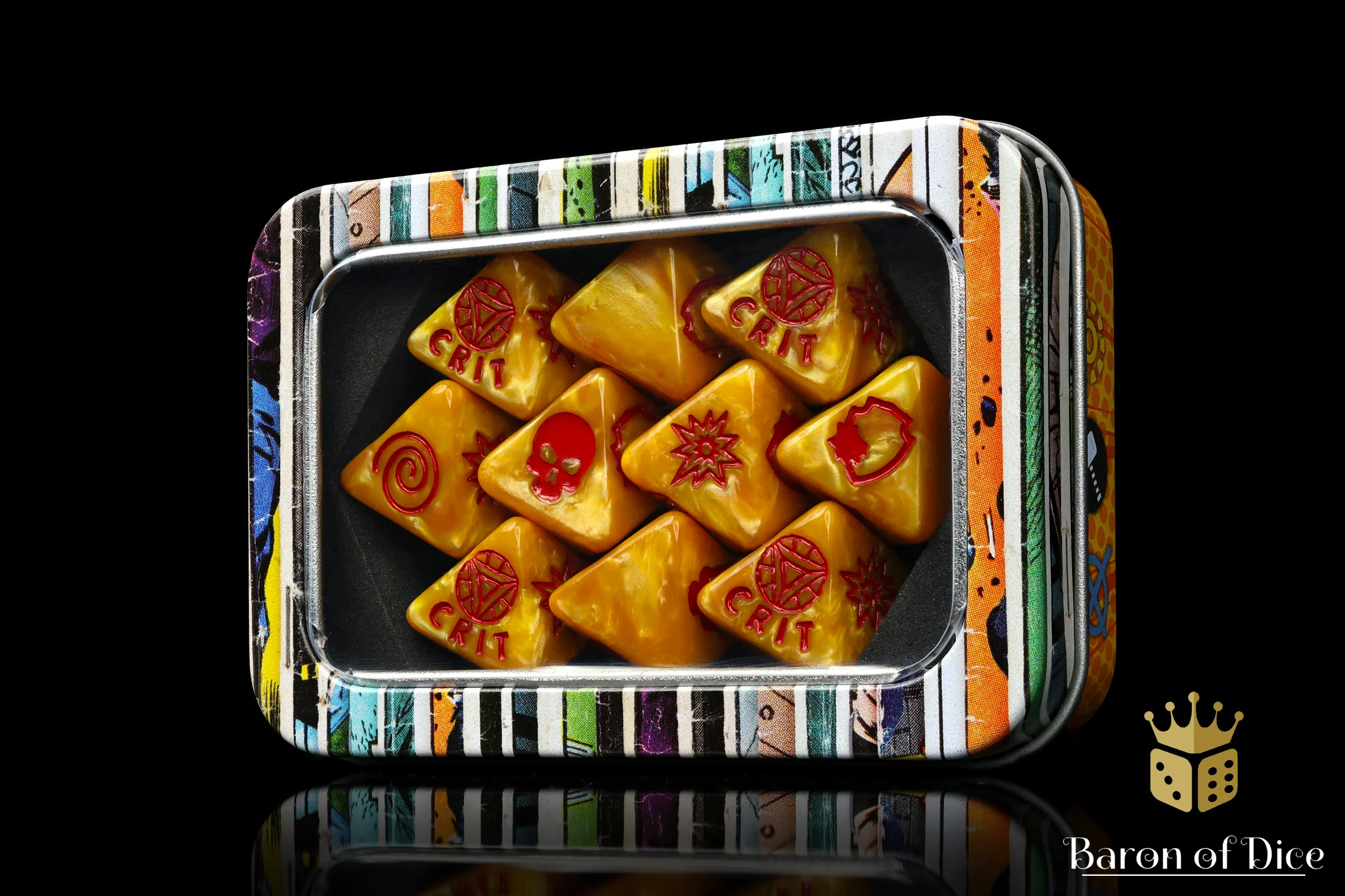 Nuclear Reactor D8 Dice Set - Image 2