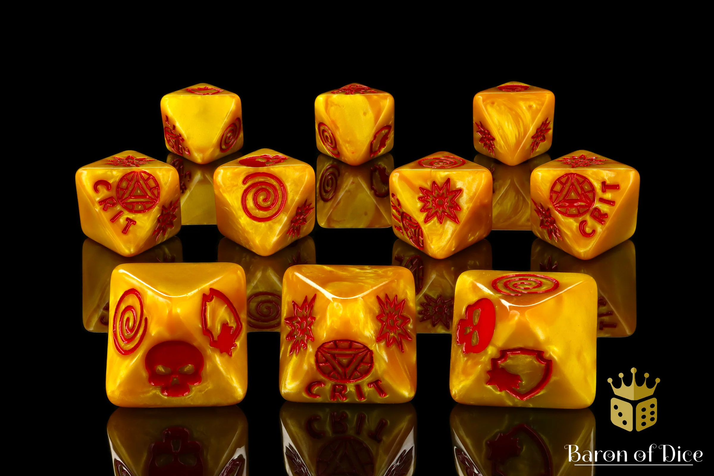 Nuclear Reactor D8 Dice Set - Image 4