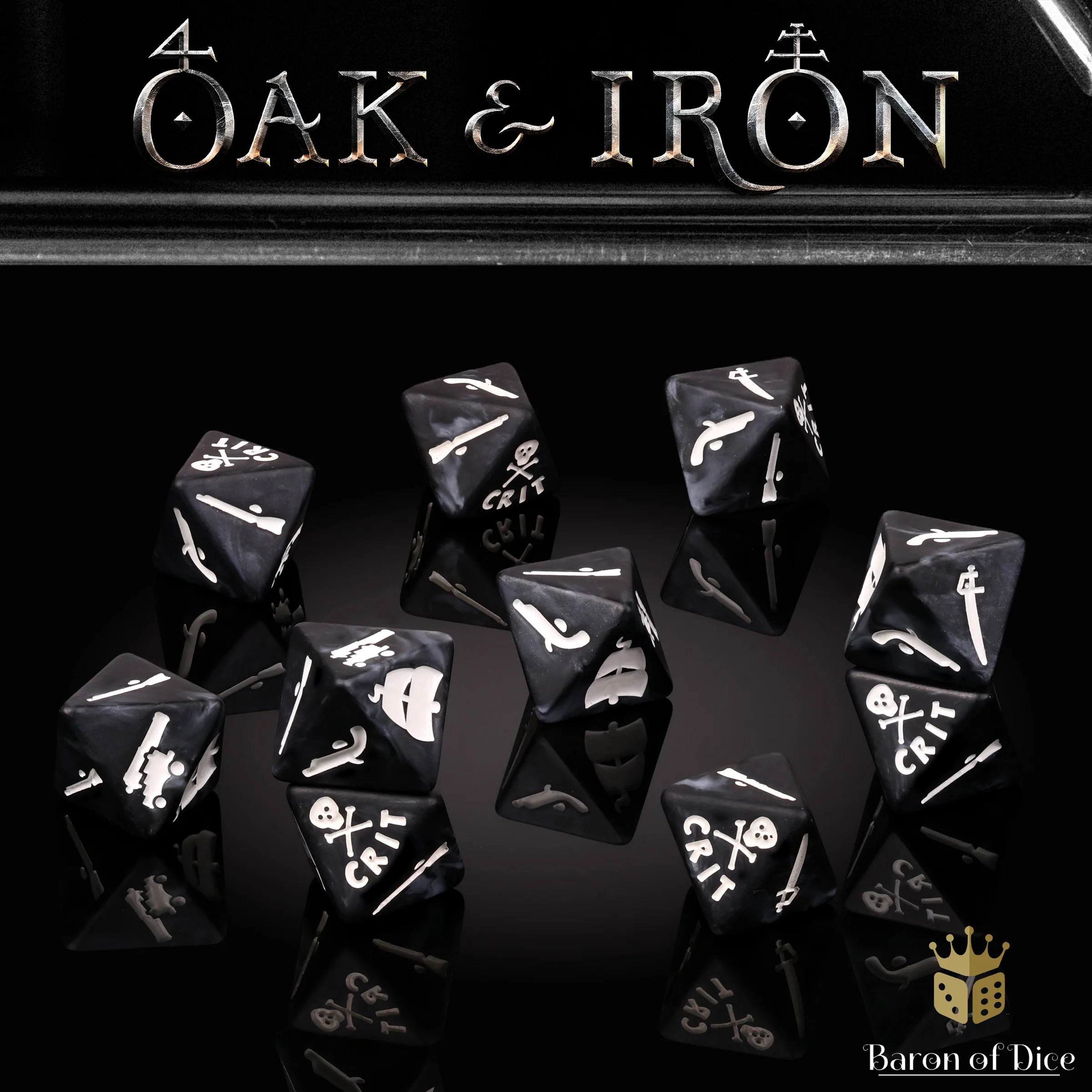 Oak & Iron: Pirates - Official Dice Set - Image 3