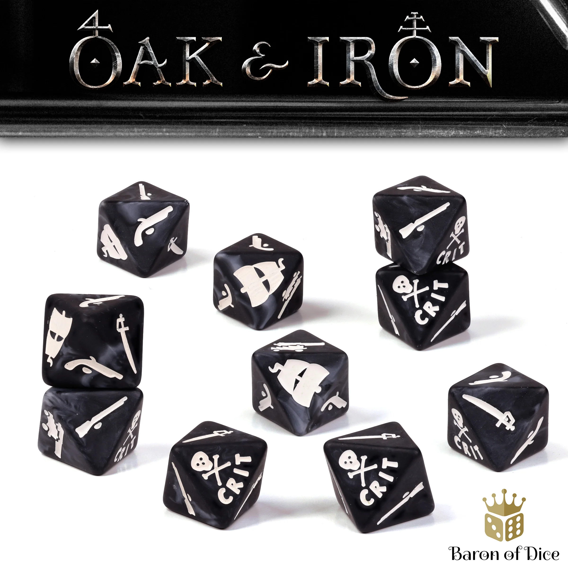 Oak & Iron: Pirates - Official Dice Set - Image 5