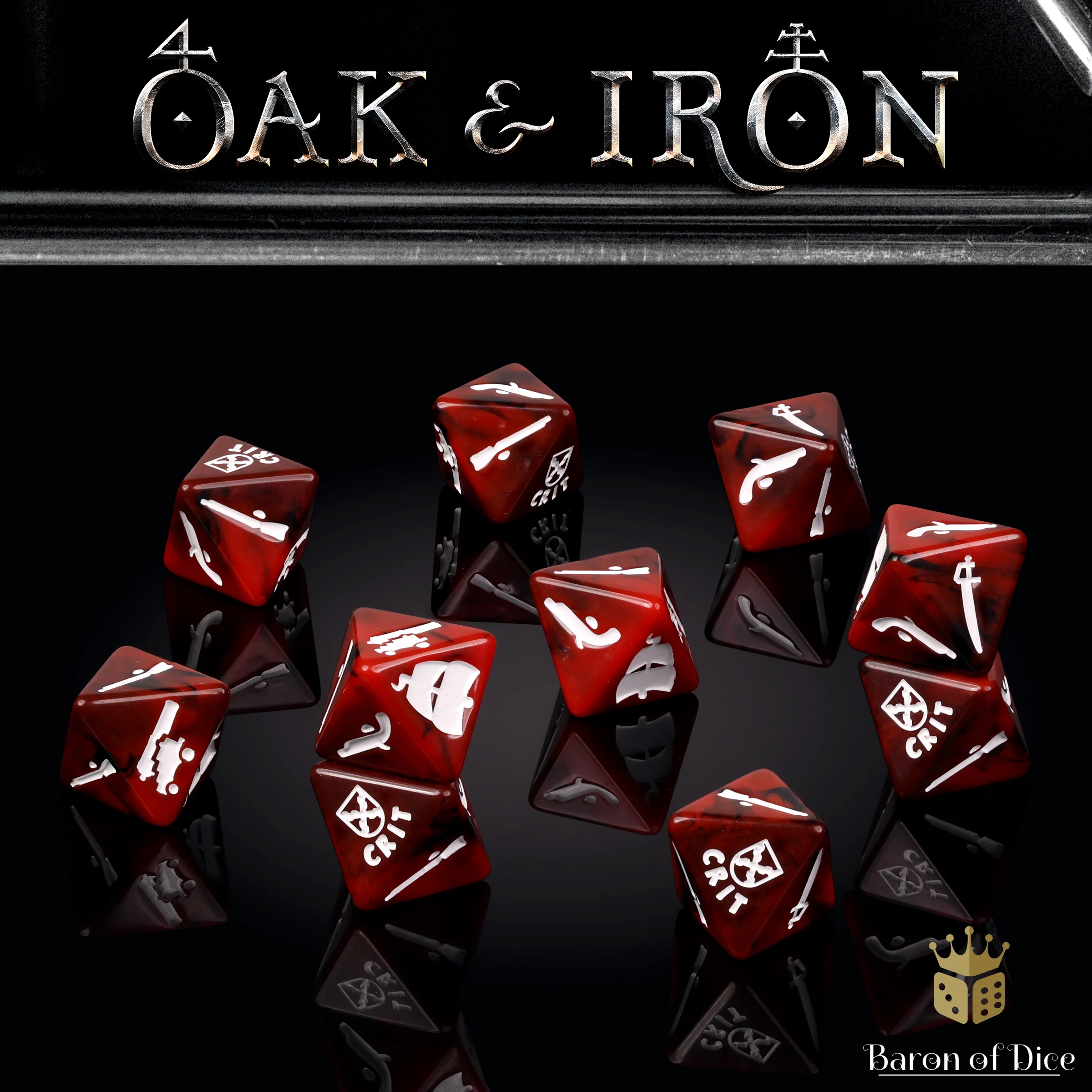 Oak & Iron: Spain - Official Dice Set - Image 3