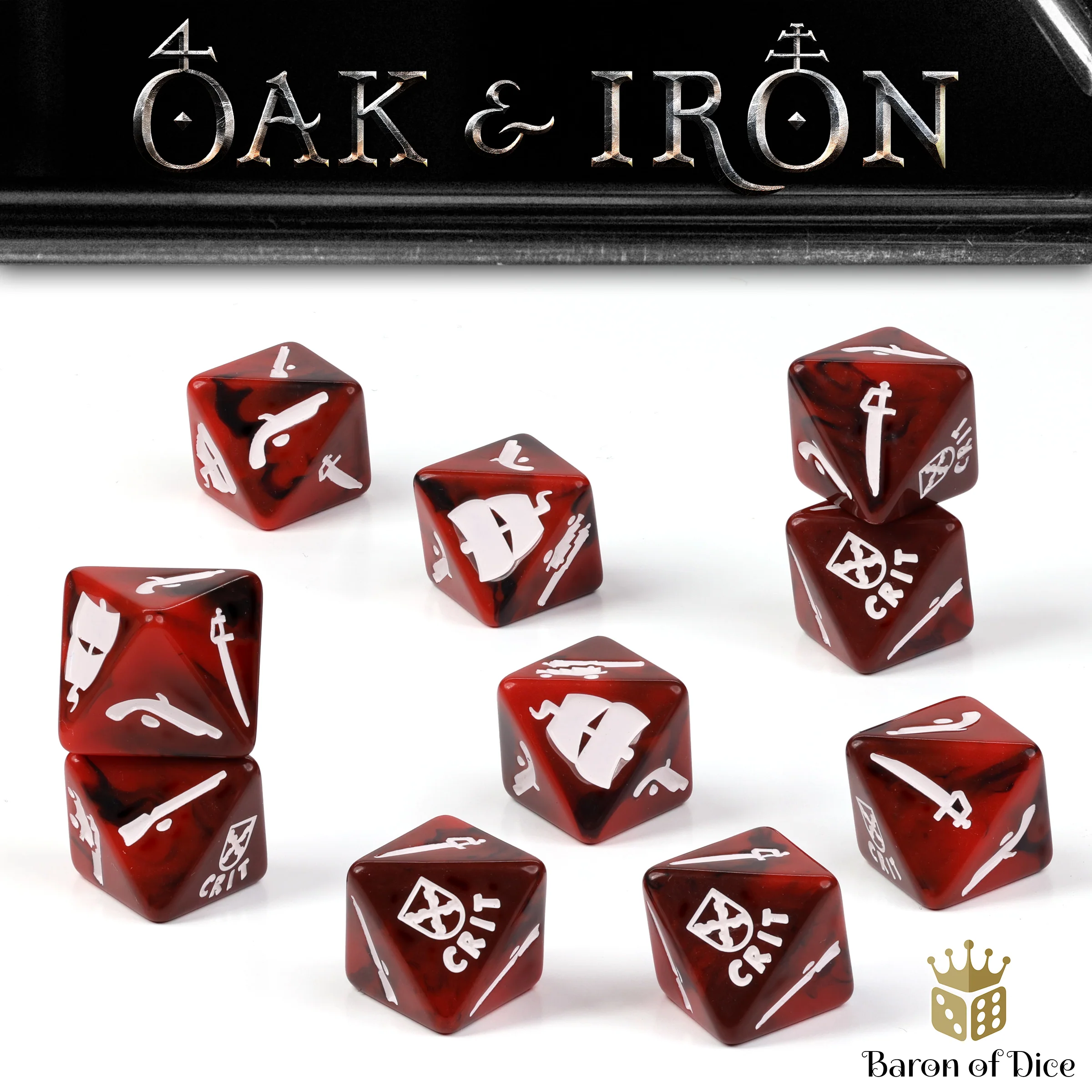 Oak & Iron: Spain - Official Dice Set - Image 5