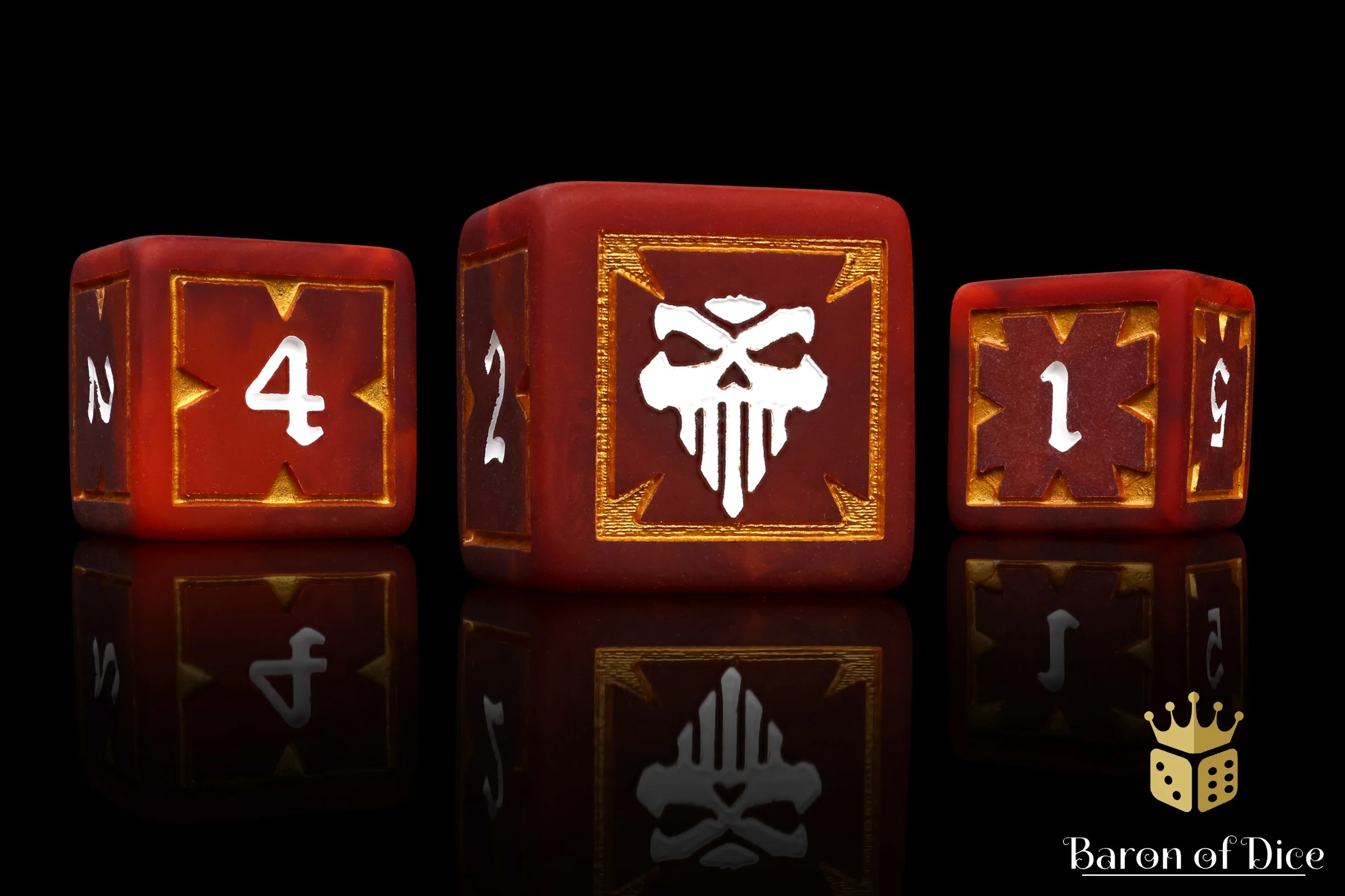 BFTBG Official Dice - Red - Image 2