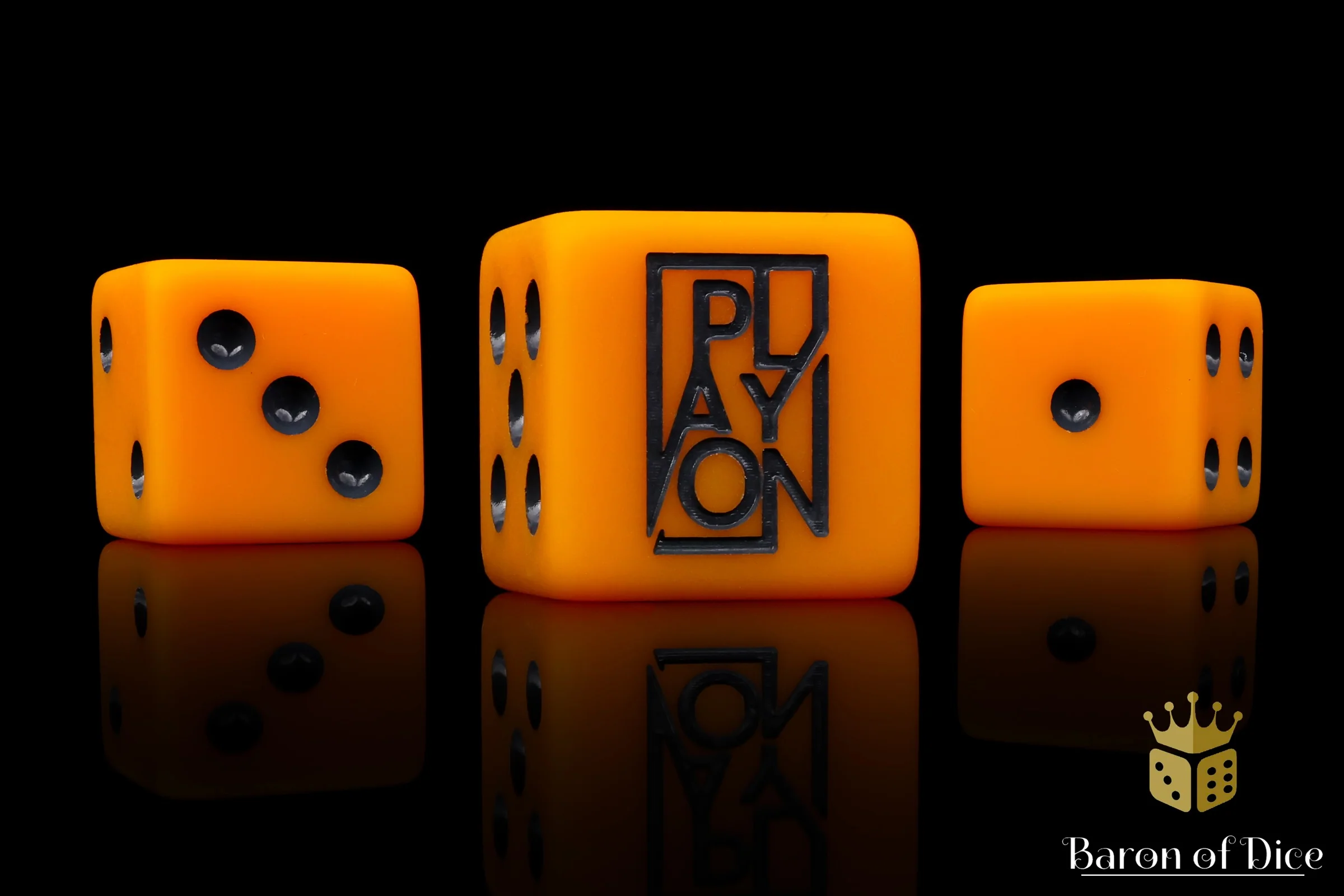 Play On Tabletop | Official Dice Series | Orange - Image 4