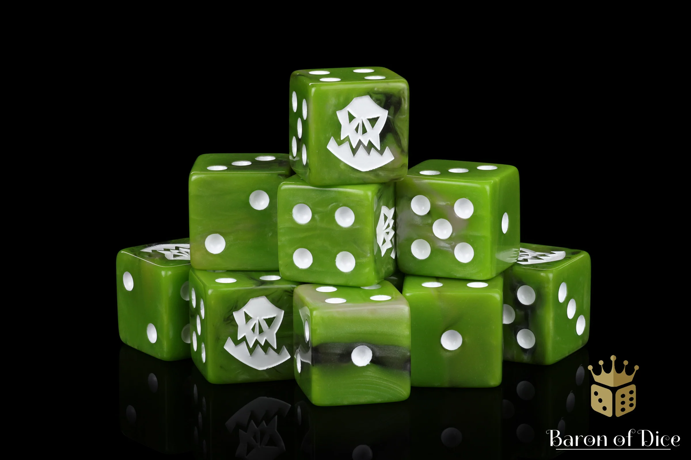 Orc Dice - White - Image 10