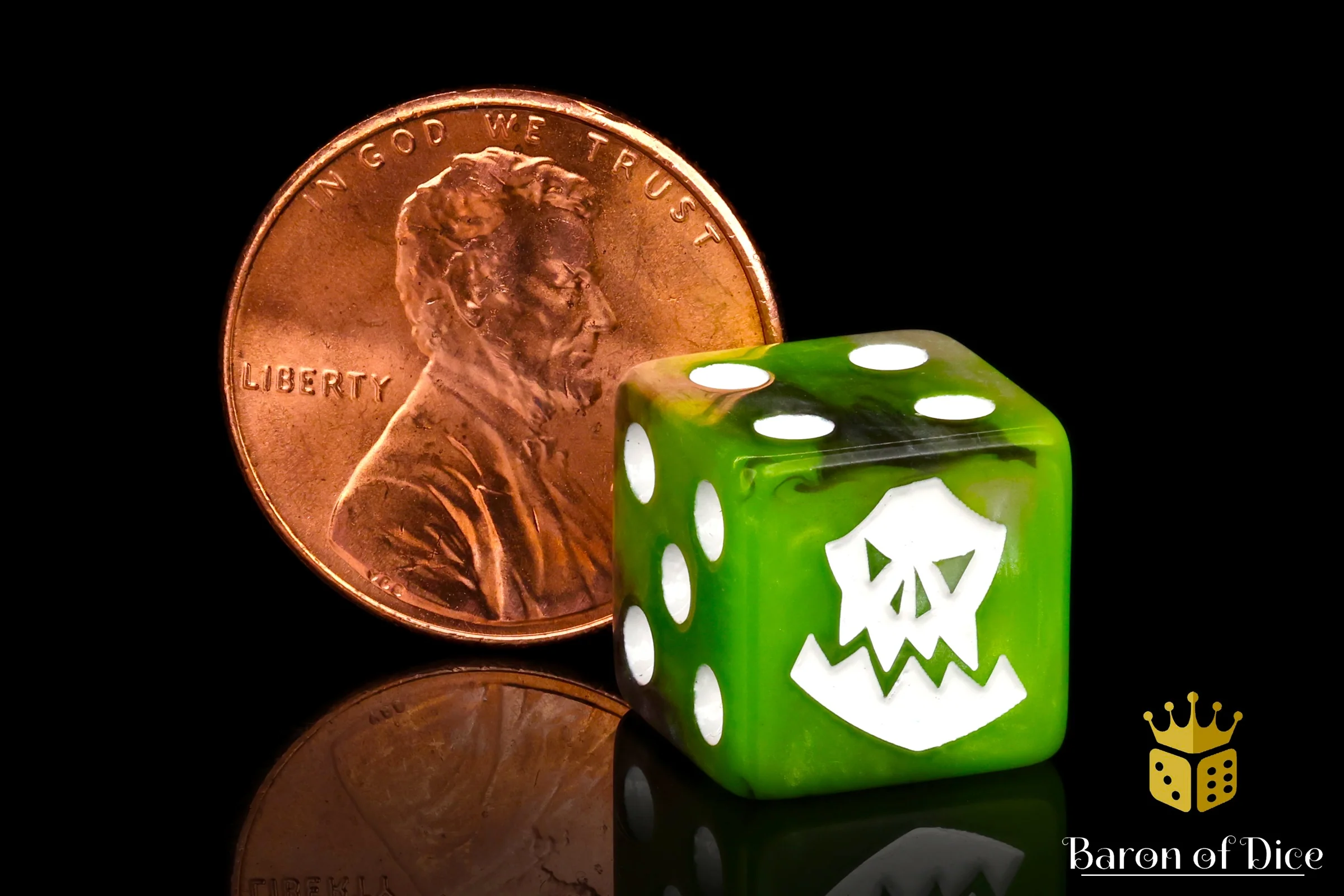 Orc Dice - White - Image 4
