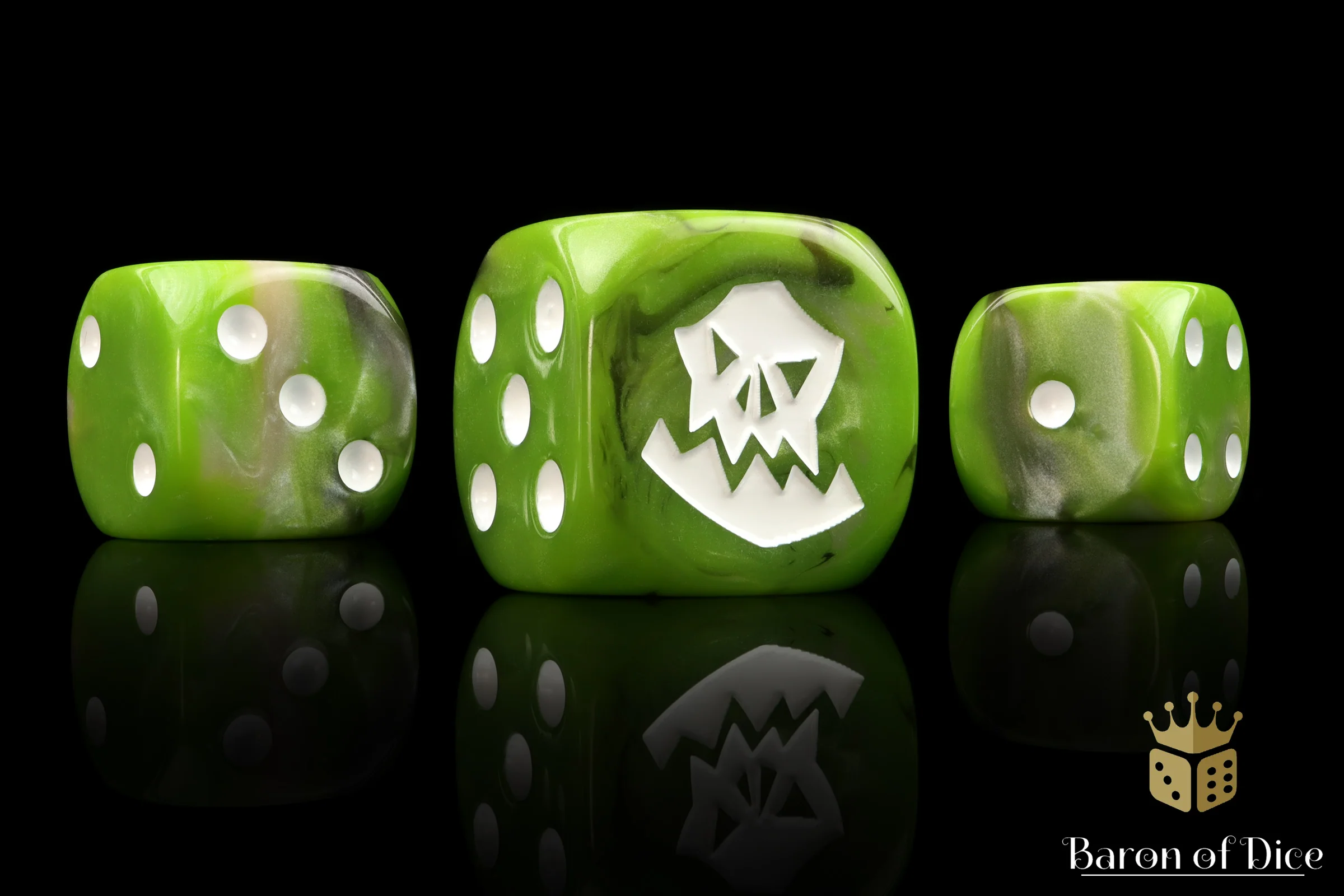 Orc Dice - White - Image 5