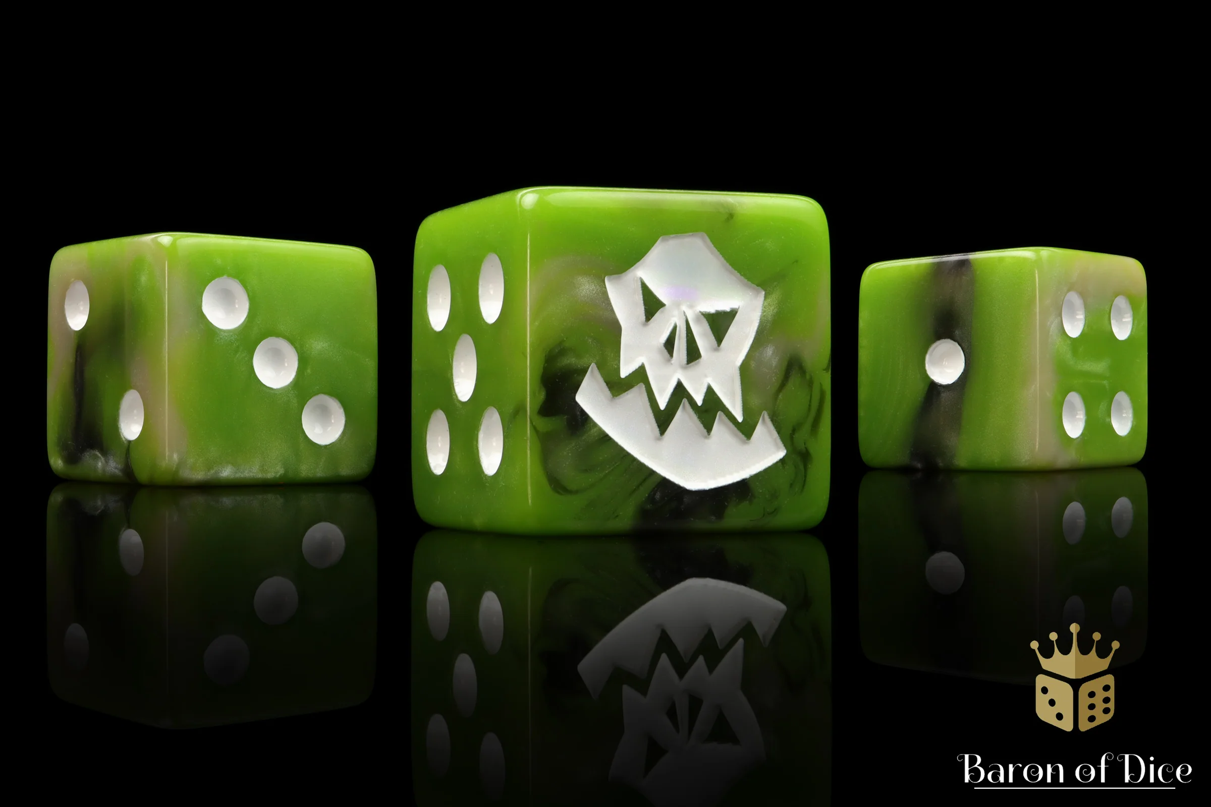 Orc Dice - White - Image 6