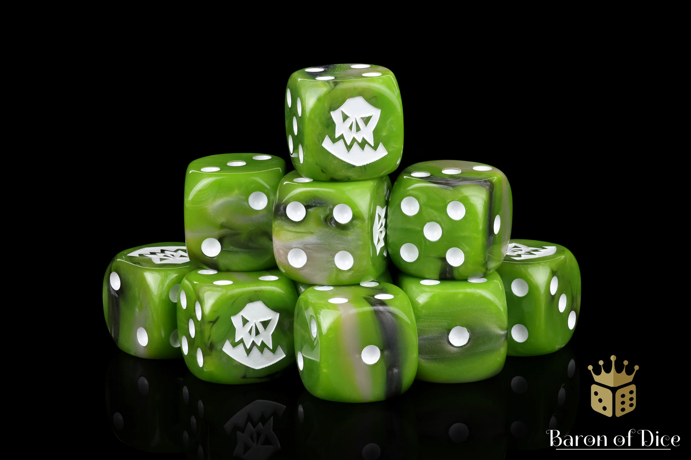 Orc Dice - White - Image 9