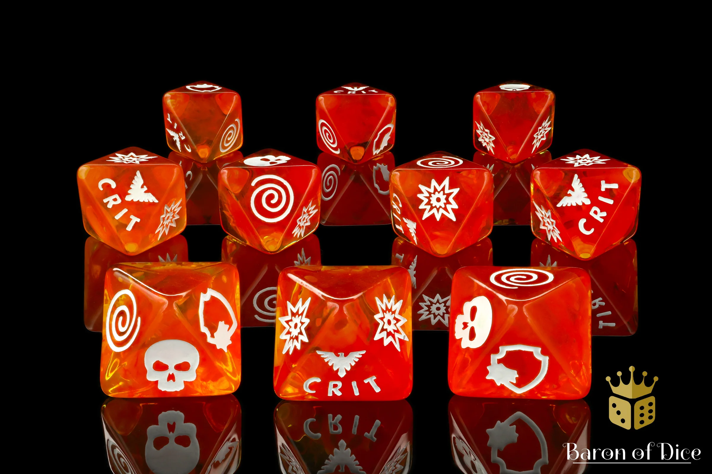Phoenix D8 Dice Set - Image 4
