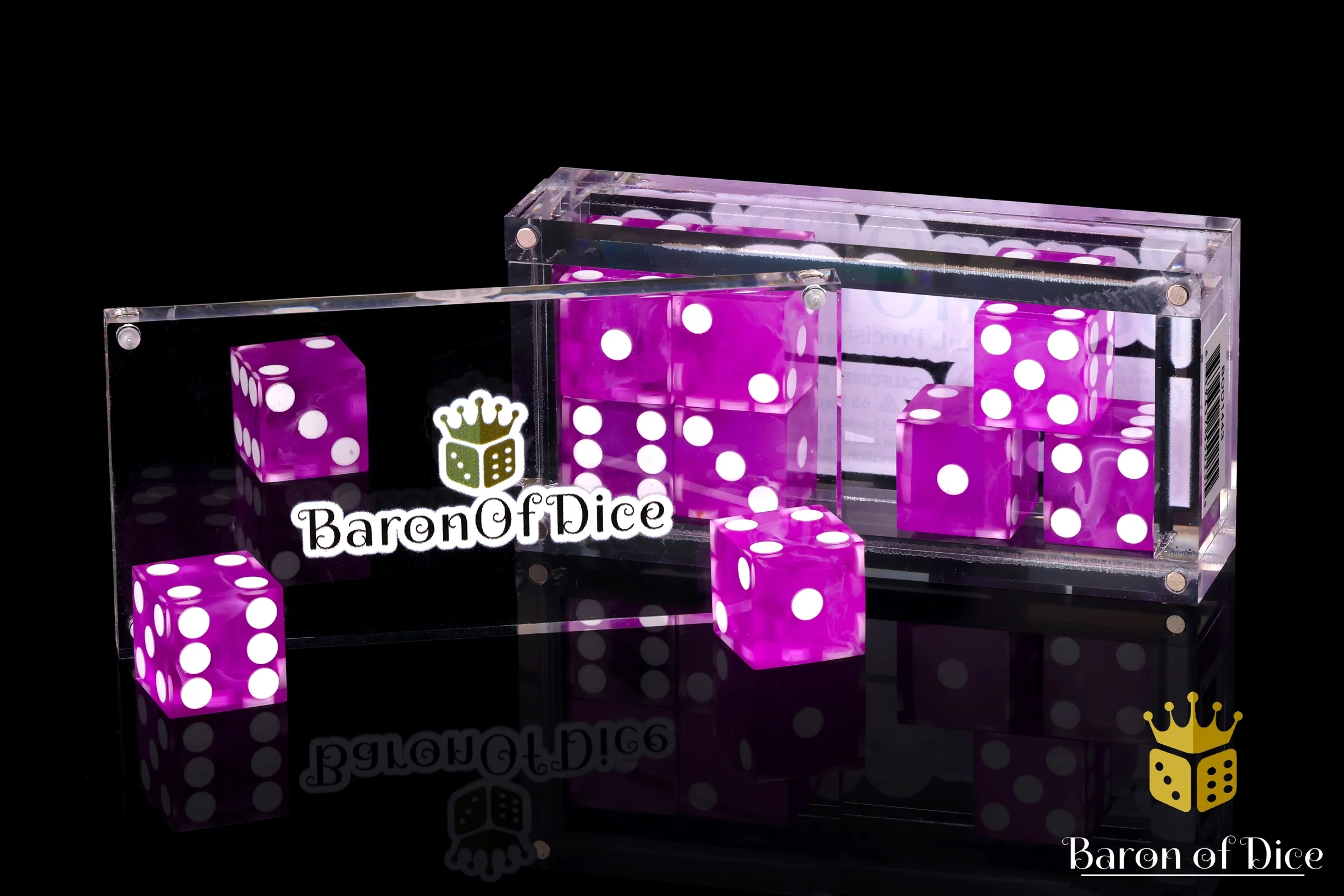 Precision Dice | Electric Pink - Image 2
