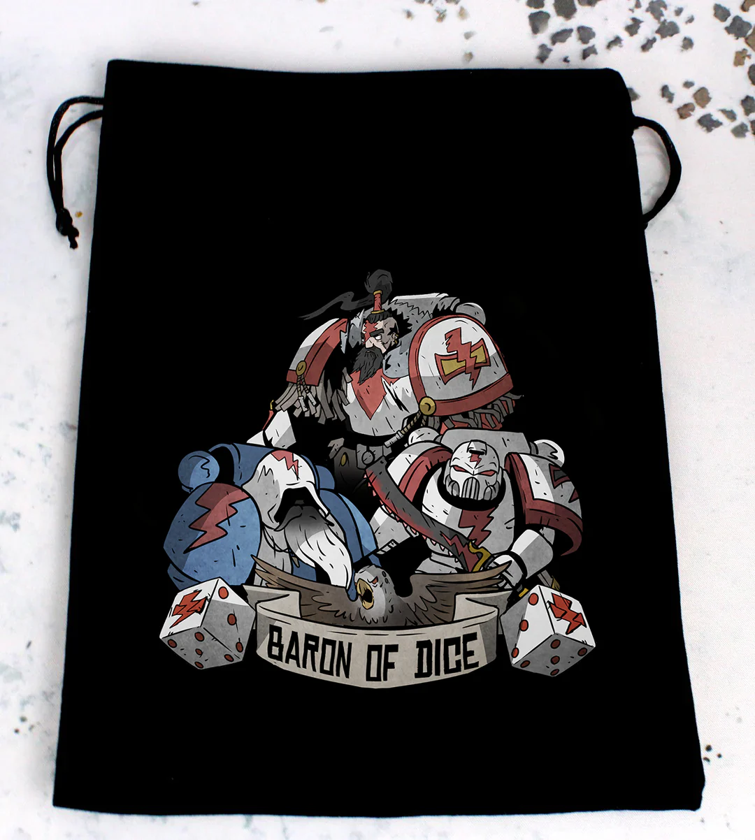 Premium Black Dice Bags - Image 20