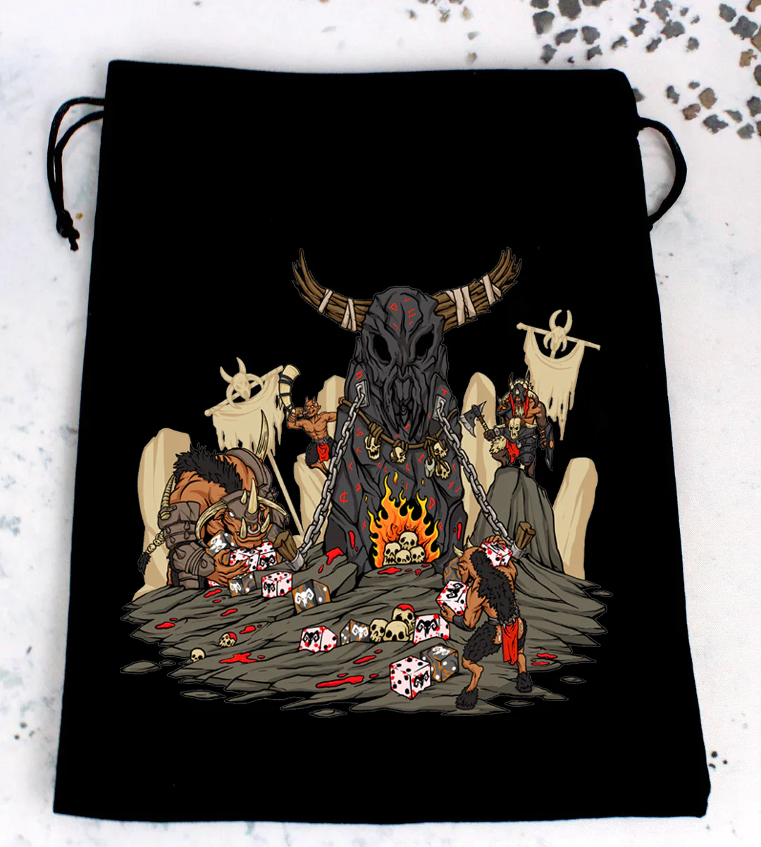 Premium Black Dice Bags - Image 21