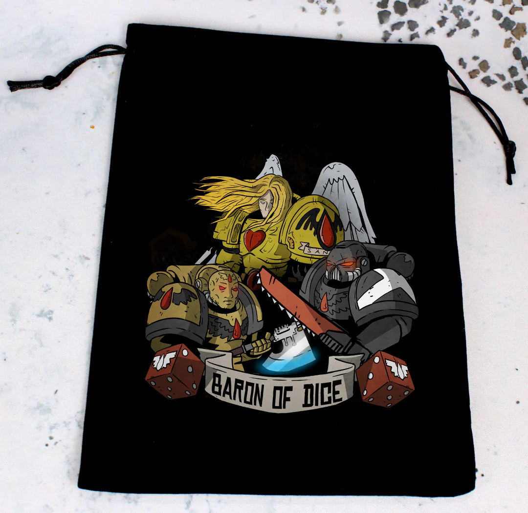 Premium Black Dice Bags - Image 3
