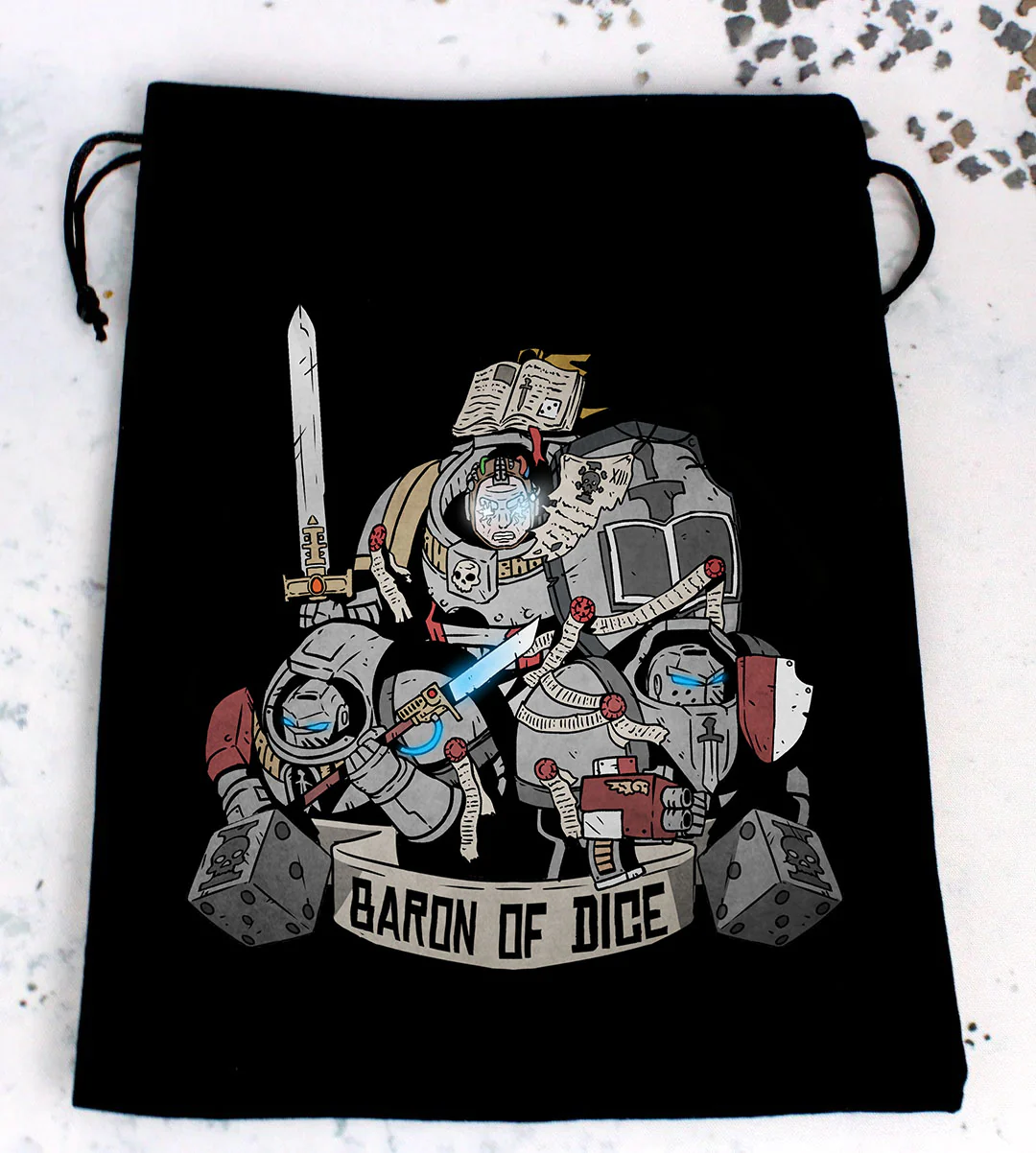 Premium Black Dice Bags - Image 36