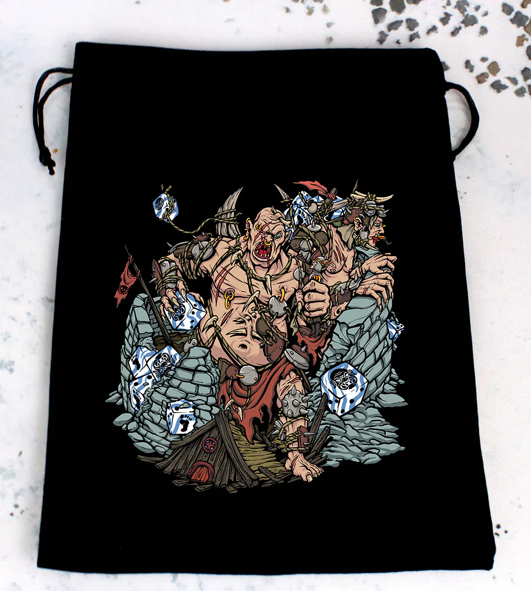 Premium Black Dice Bags - Image 37