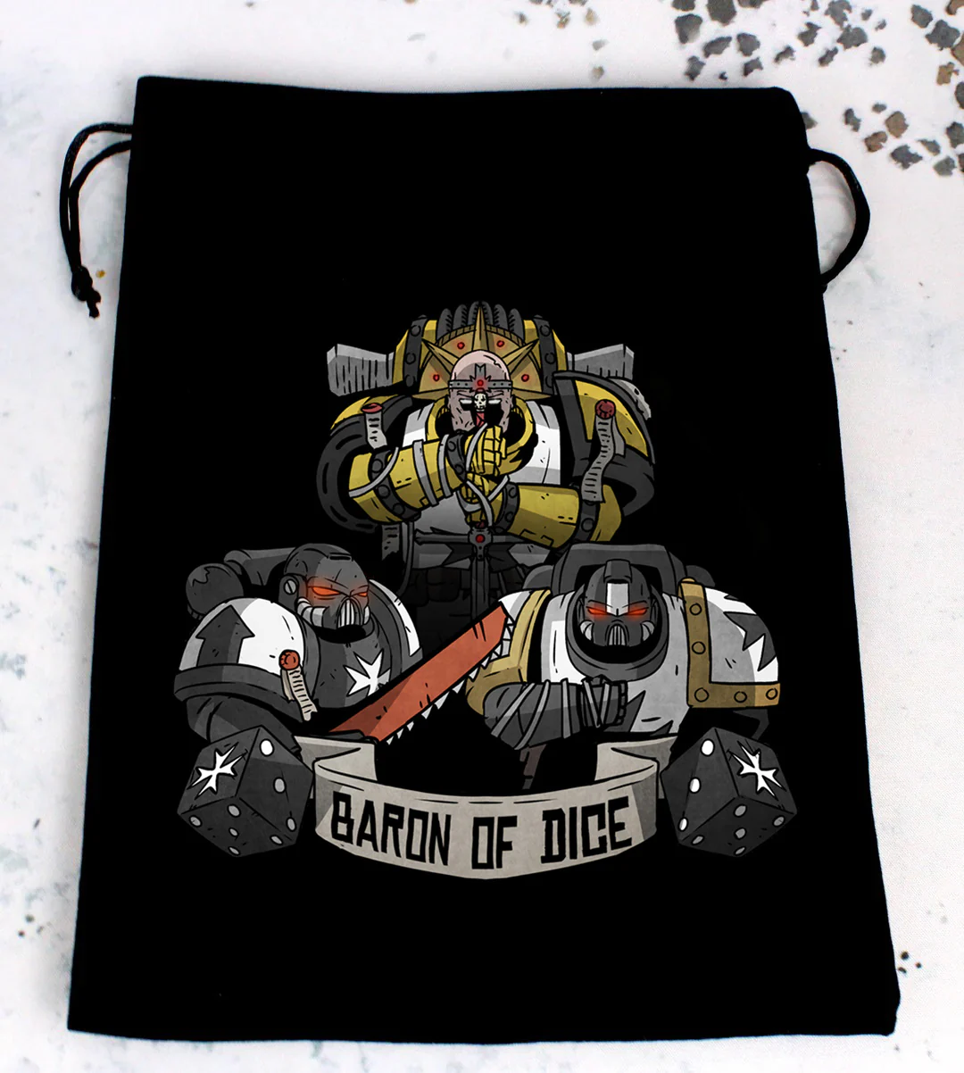 Premium Black Dice Bags - Image 39