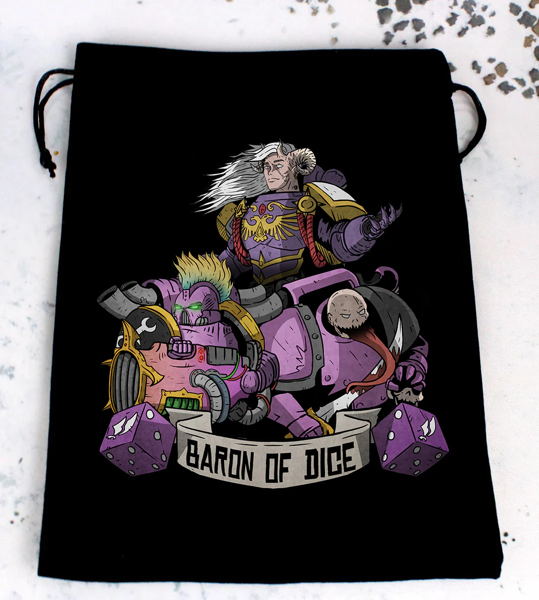 Premium Black Dice Bags - Image 41