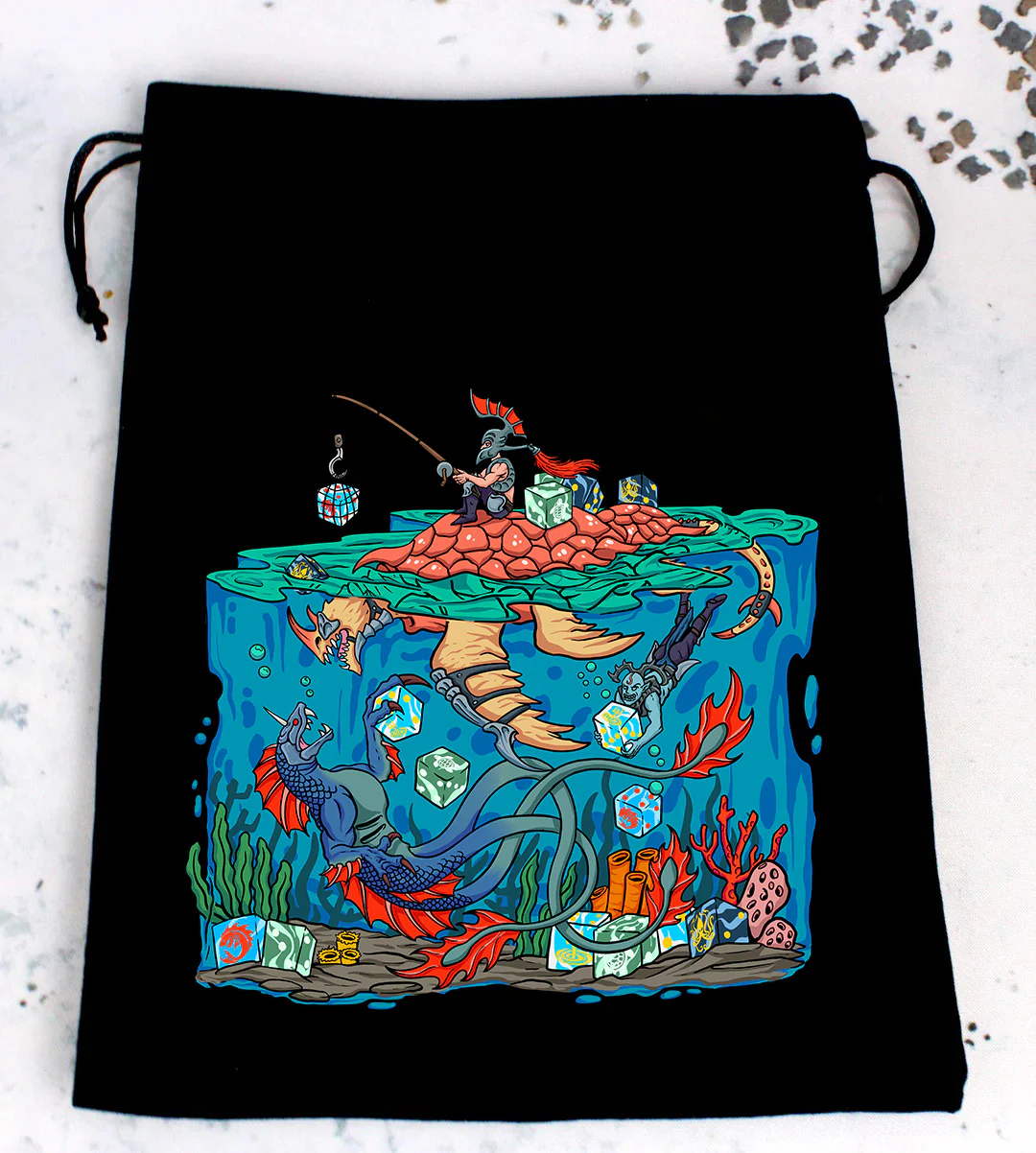 Premium Black Dice Bags - Image 55