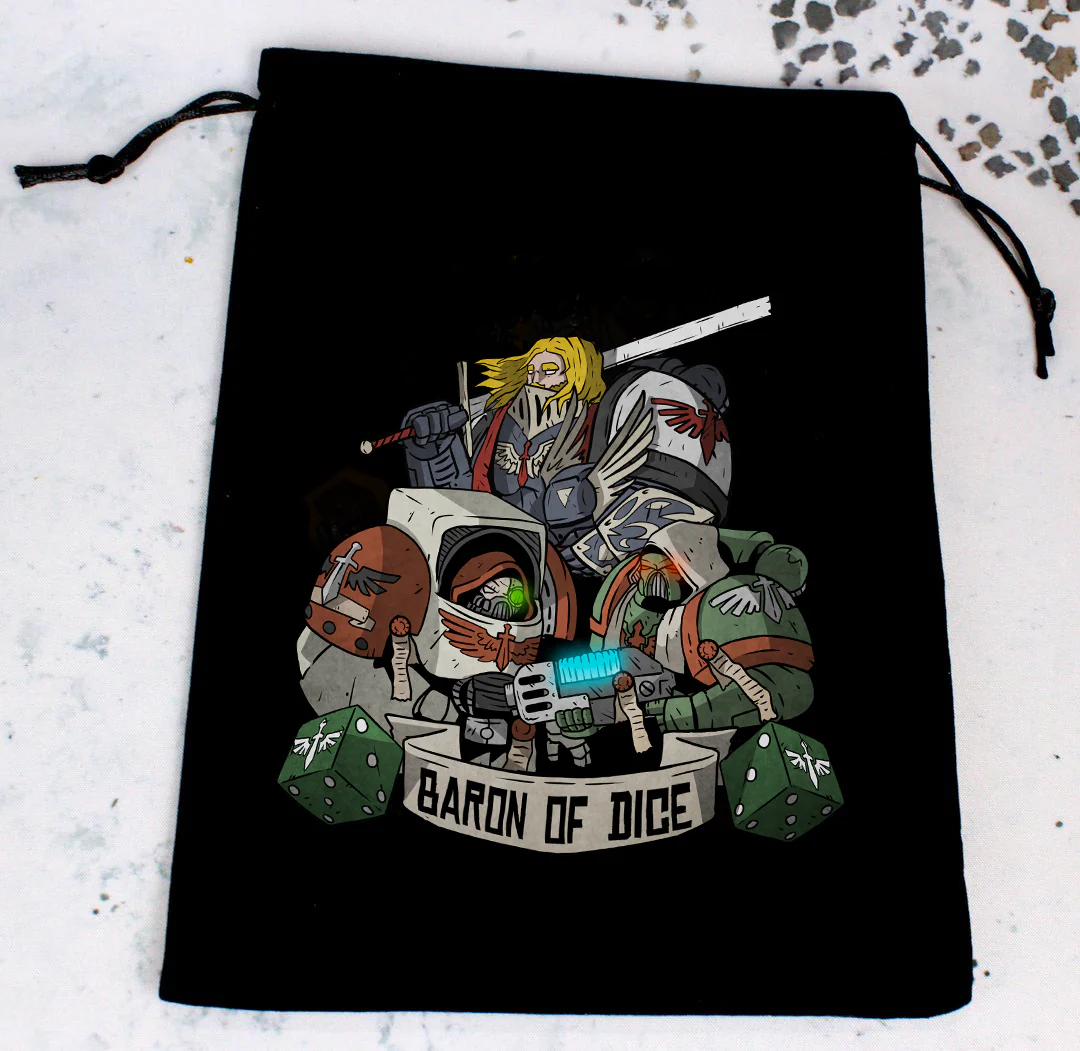 Premium Black Dice Bags - Image 6