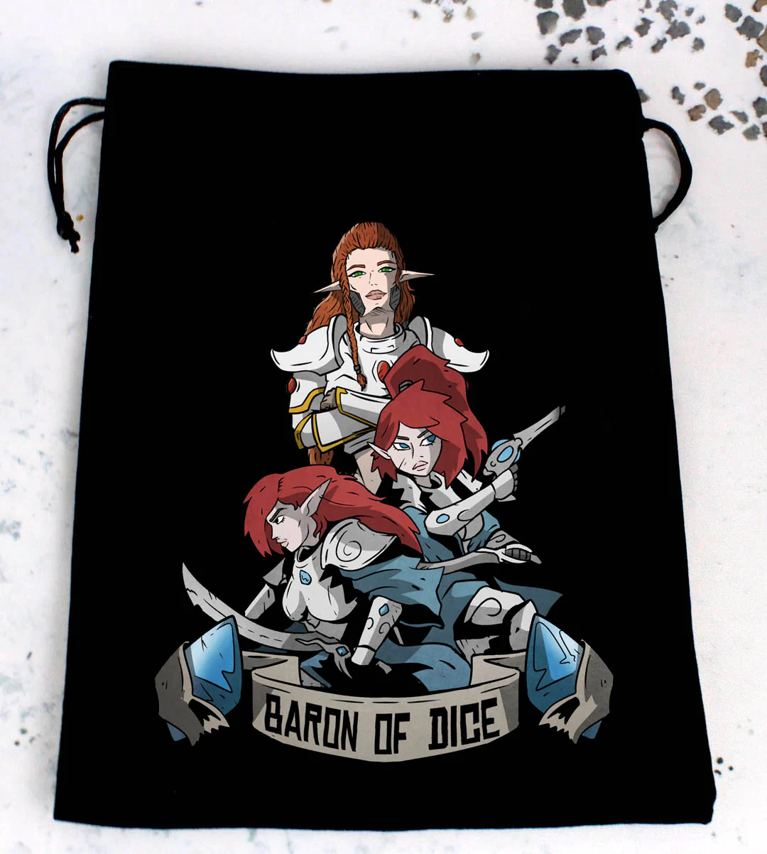 Premium Black Dice Bags - Image 69