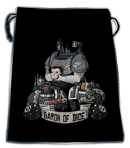Premium Black Dice Bags - Image 76