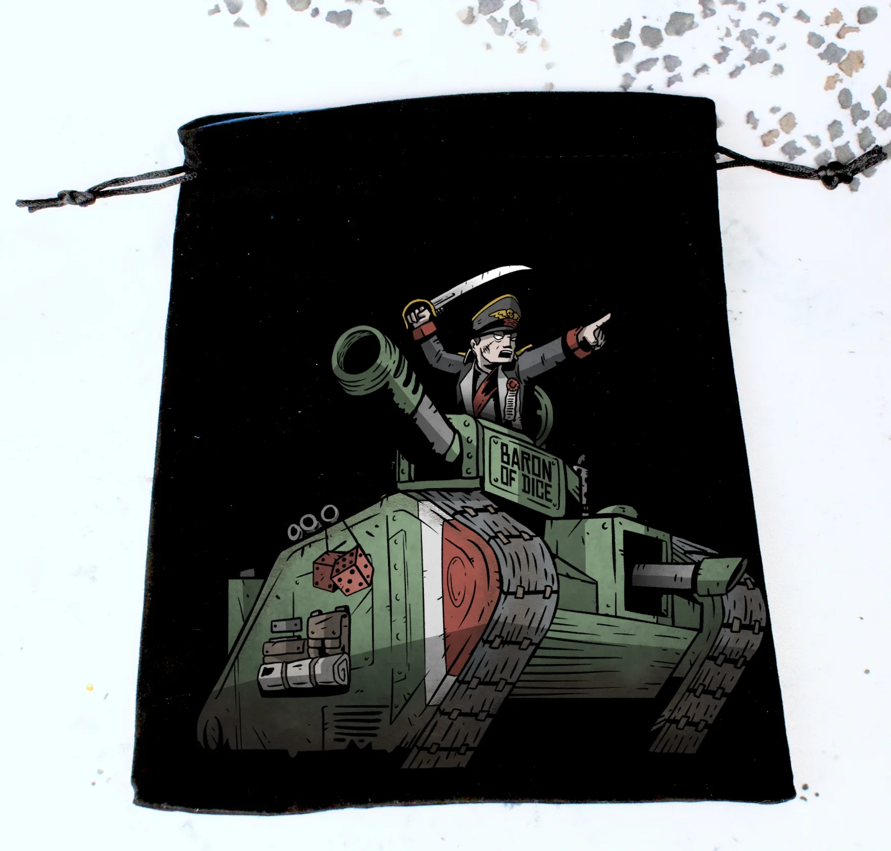 Premium Black Dice Bags - Image 82