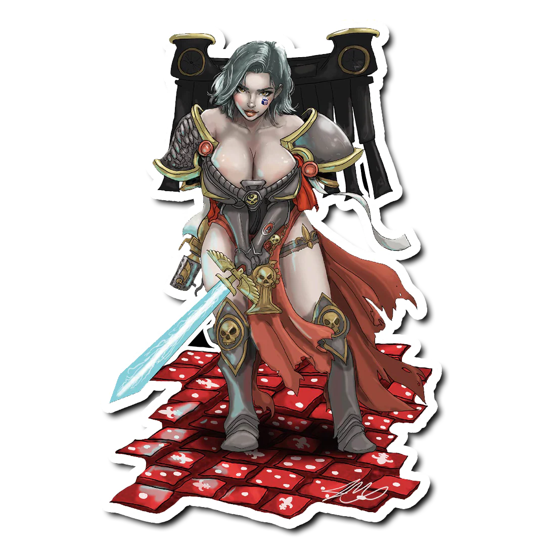 Premium Vinyl Stickers - Dauntless Sister